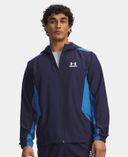 Pánska bunda Under Armour UA Tech Sport Woven Jkt-Modrá - 002
