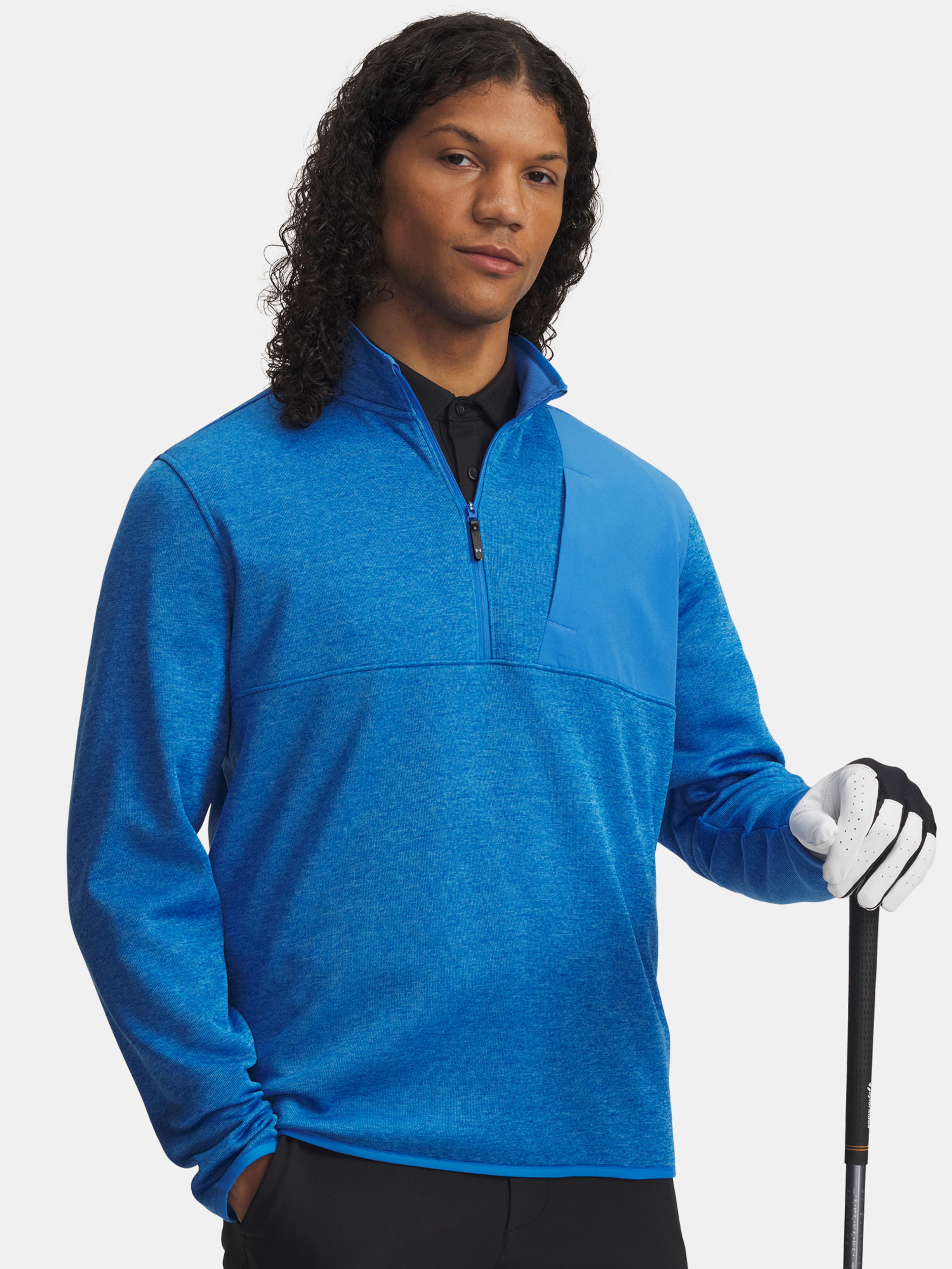 Férfi felső Under Armour UA Drive SweaterFleece HZ-BLU