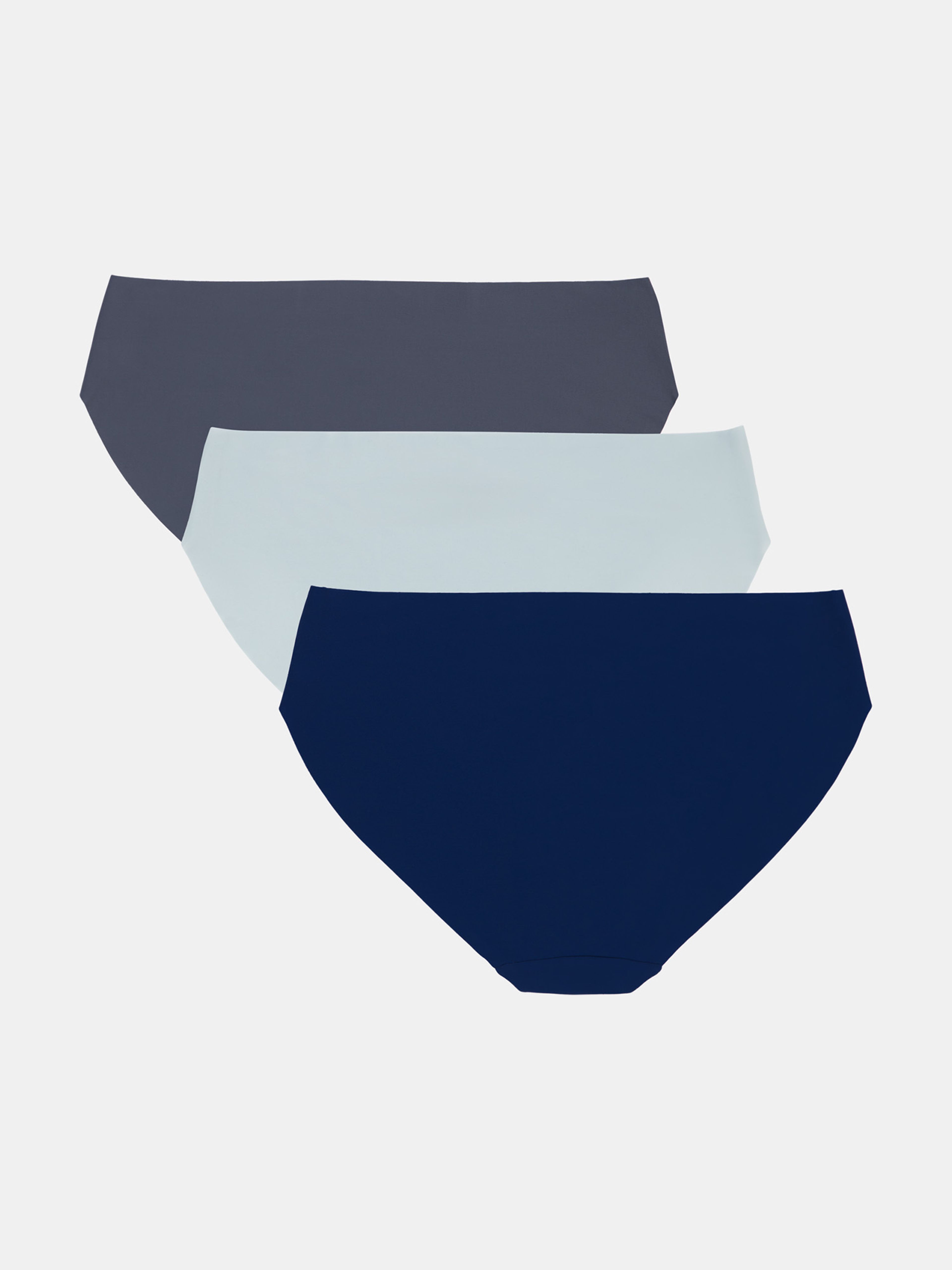 Sieviešu biksītes Under Armour UA Pure Stretch No Show Bikini-Solid - 3pk - 002