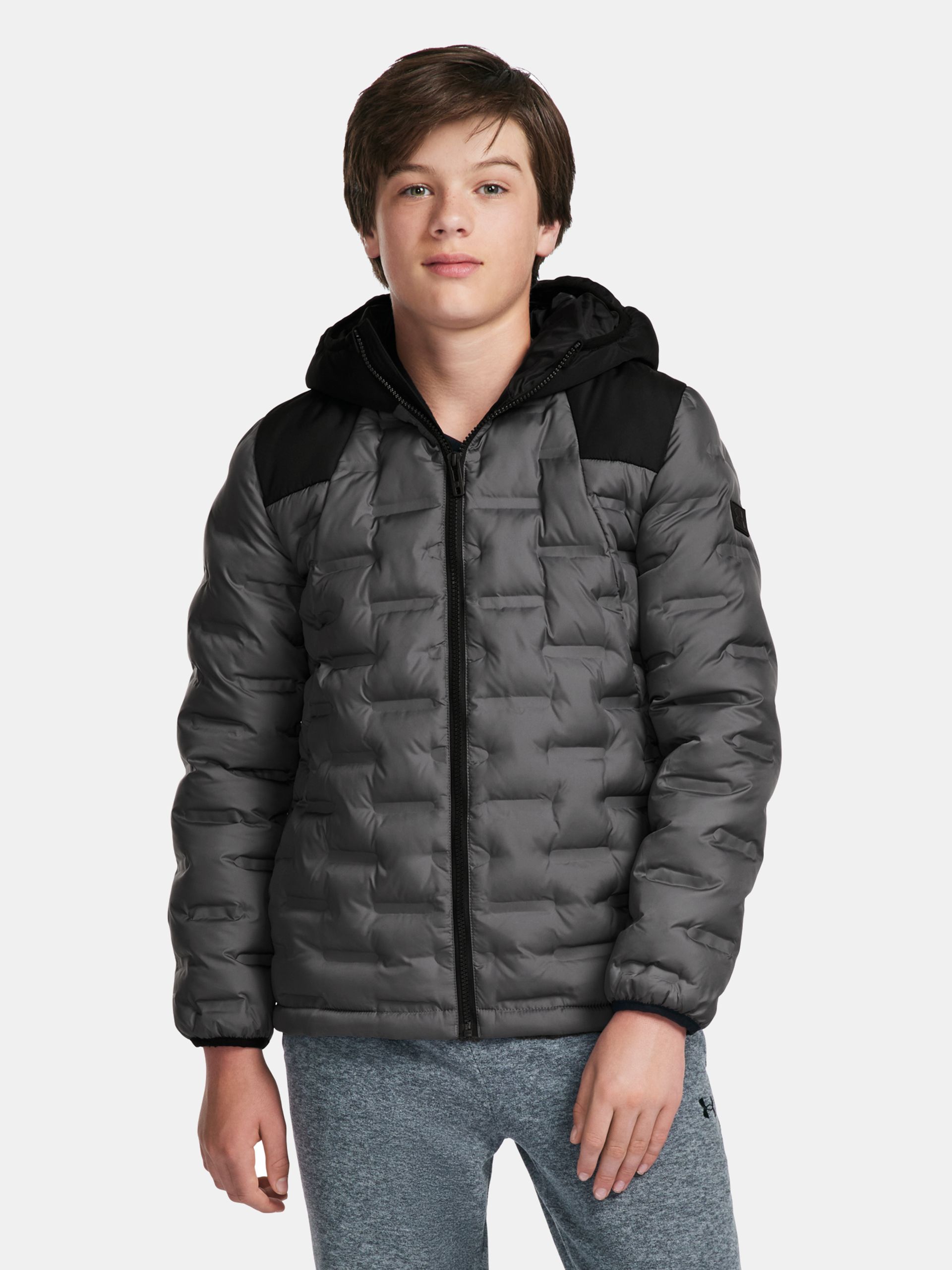 Fiú dzseki Under Armour UA BONDED QUILT PUFFER JACKET - 001
