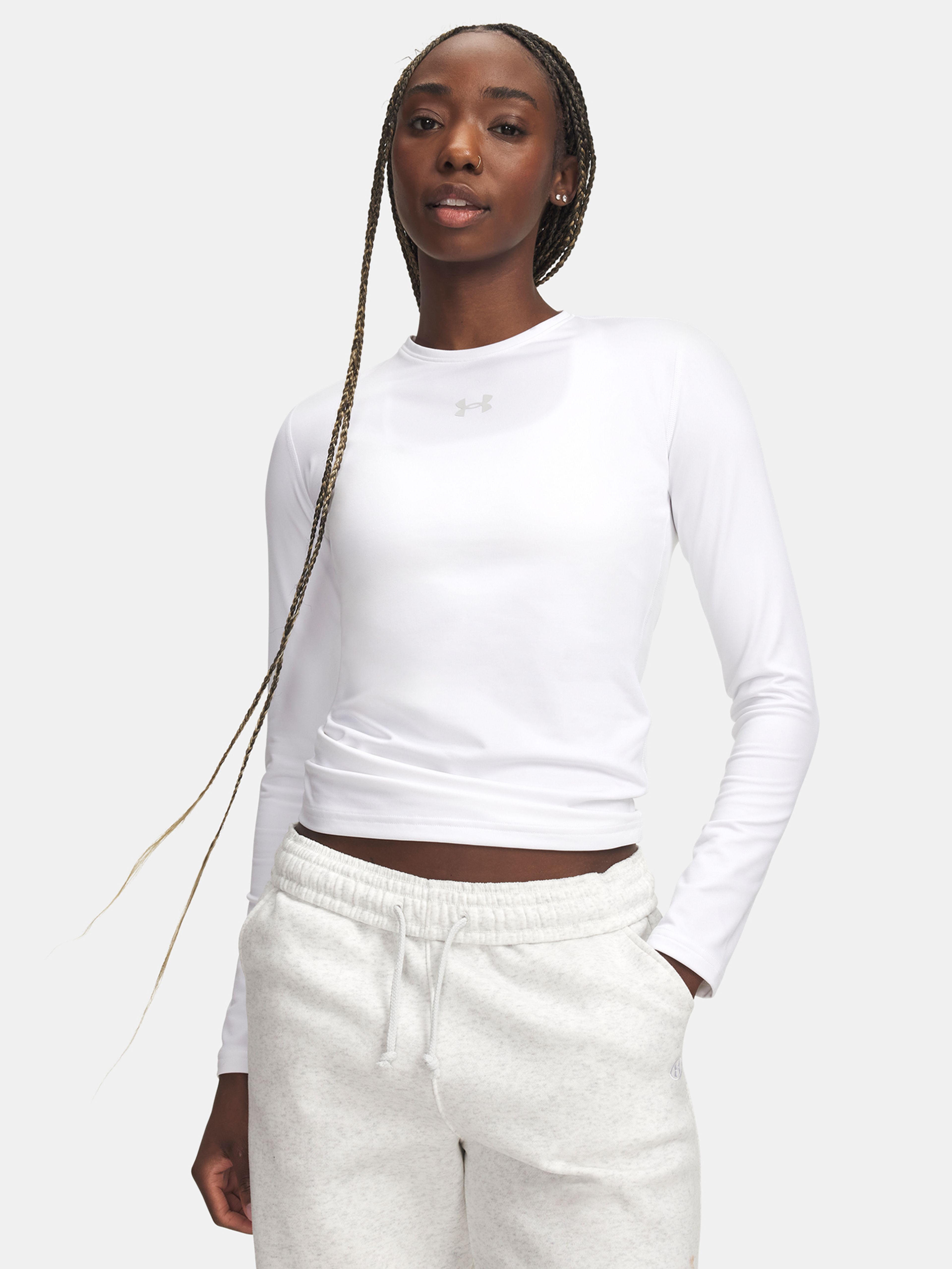 Ženska majica Under Armour UA ColdGear Crew - 001