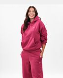 Dámska mikina Under Armour Icon Fleece Hoodie-Červená - 001