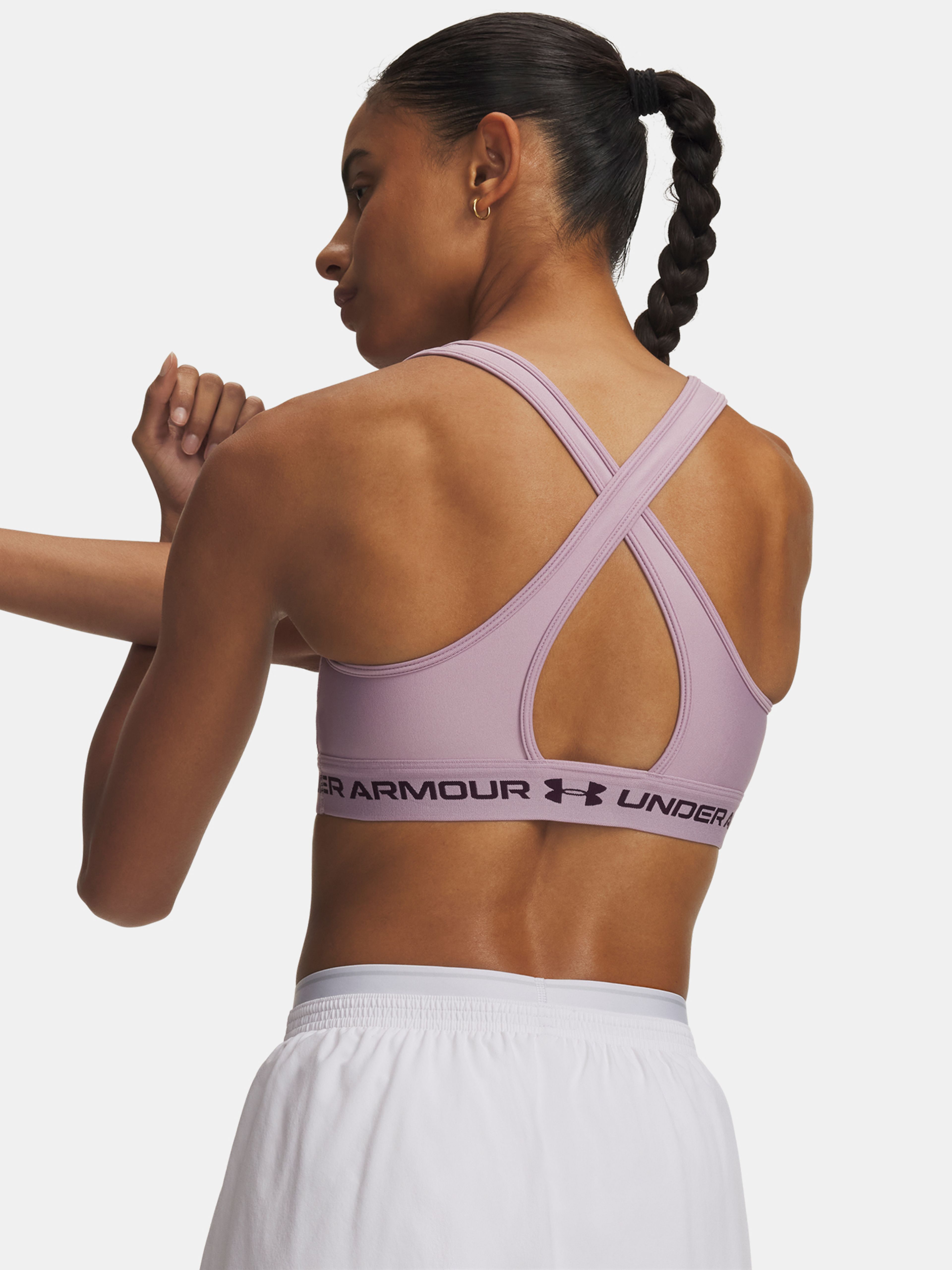 Sieviešu krūšturis Under Armour Crossback Mid Bra - 002