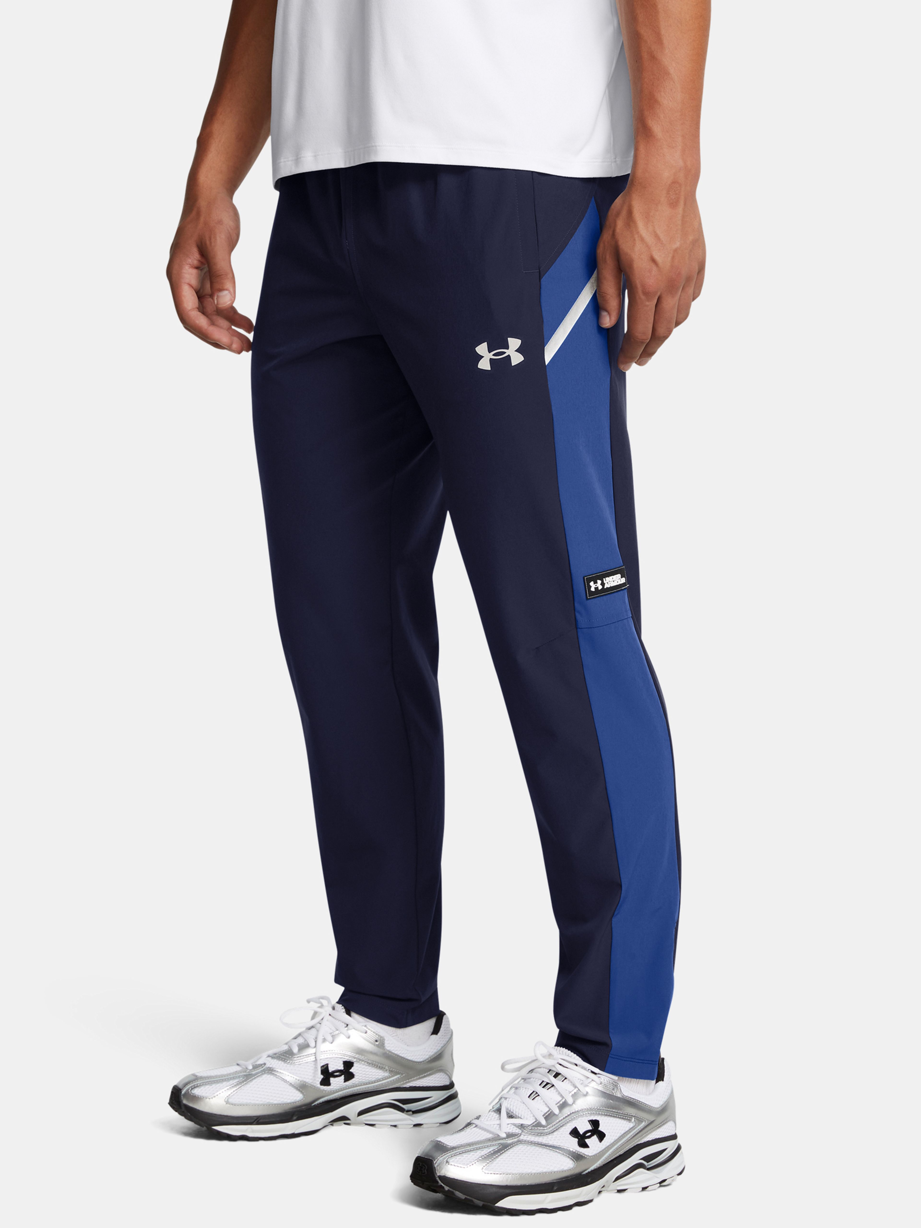 Pánské sportovní kalhoty Under Armour UA Woven Utility Pants-BLU