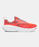 Chlapecké boty Under Armour UA BGS Surge 5-Červená - 002