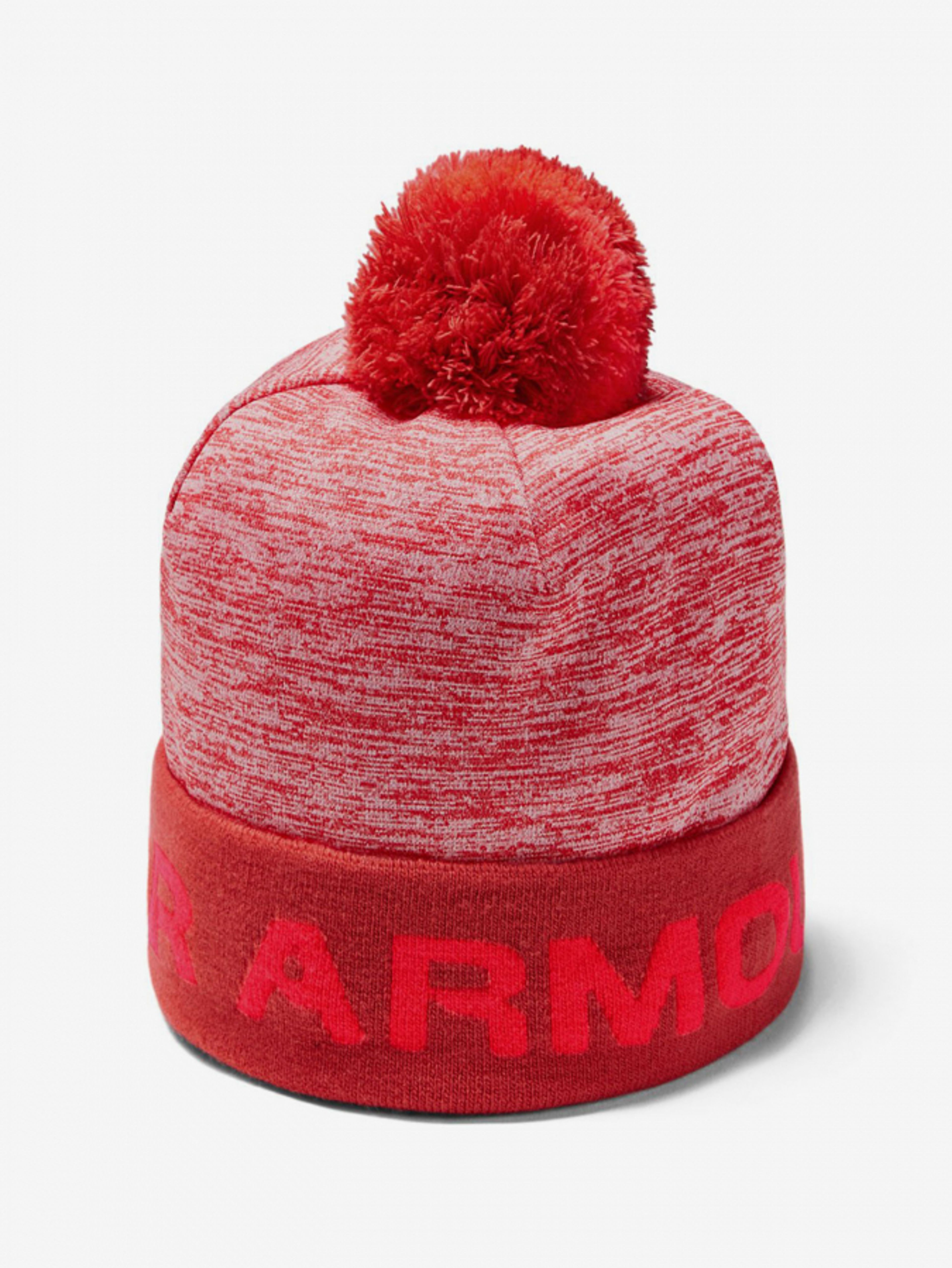 Kapa Under Armour Boy's Gametime Pom Beanie-RED