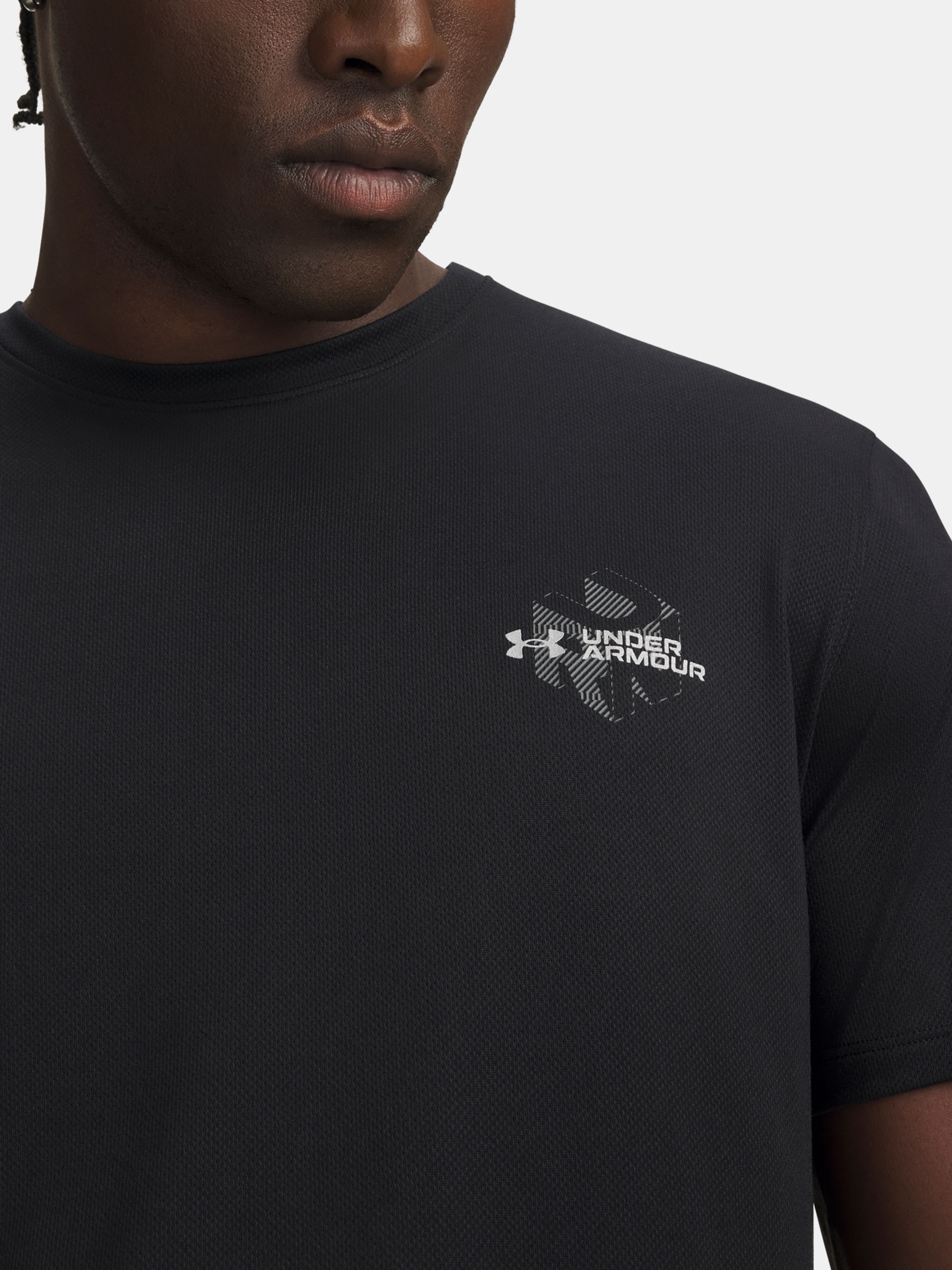 Vyriški marškinėliai Under Armour UA M Velociti Run Cube SS - 003