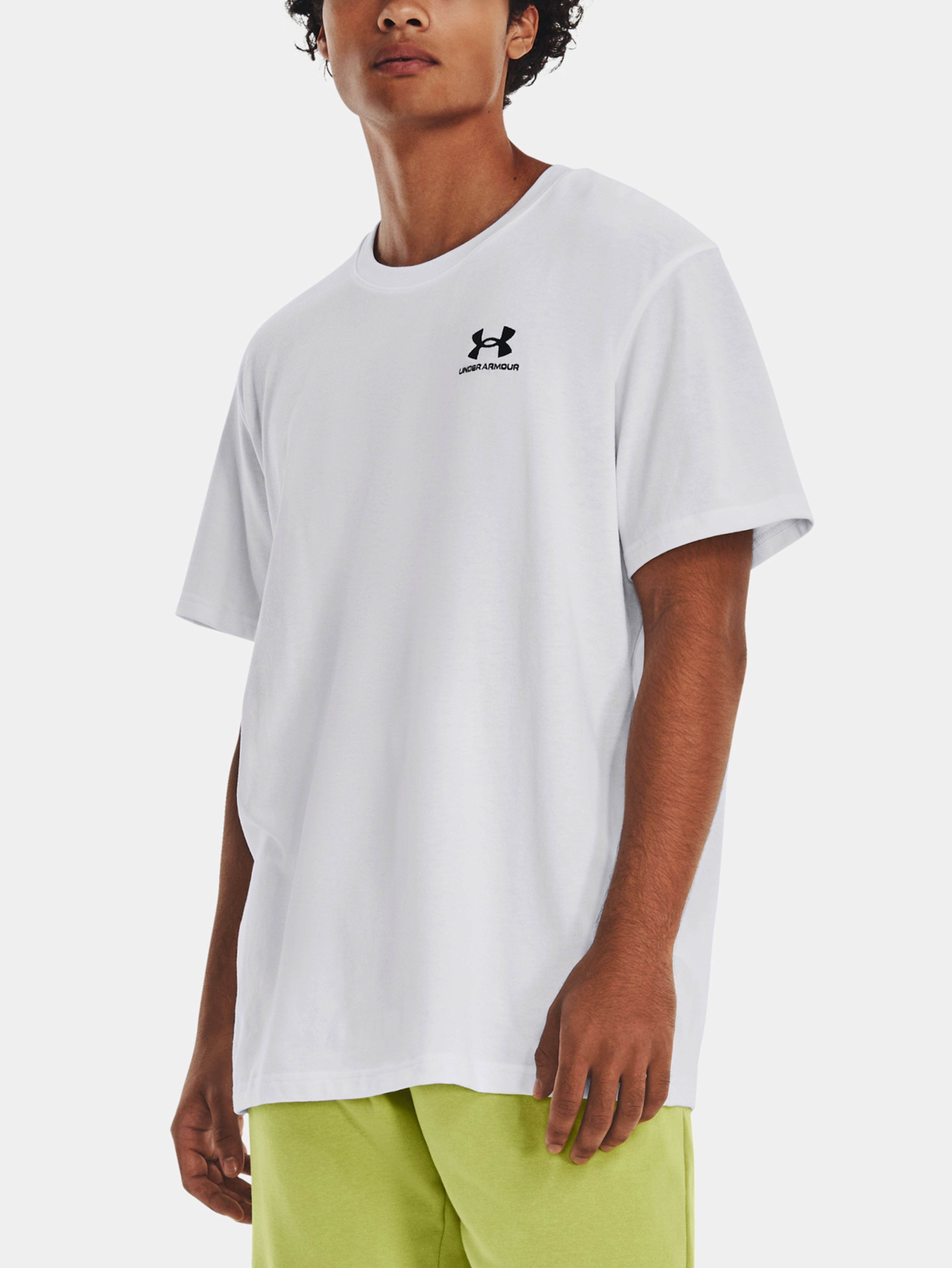 Férfi póló Under Armour UA LOGO EMB HEAVYWEIGHT SS