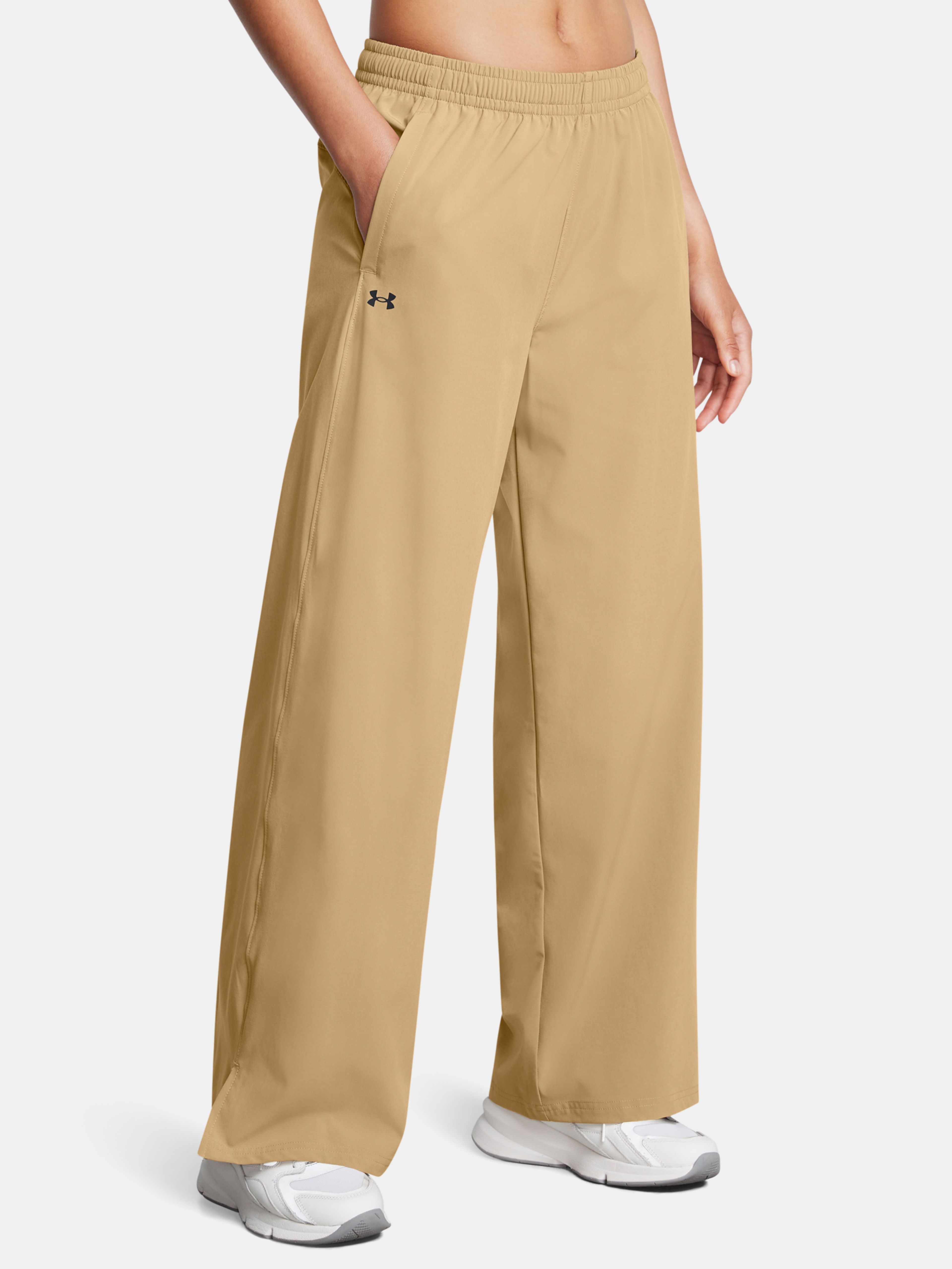 Női nadrág Under Armour UA Rival Wide Leg Pant-BRN