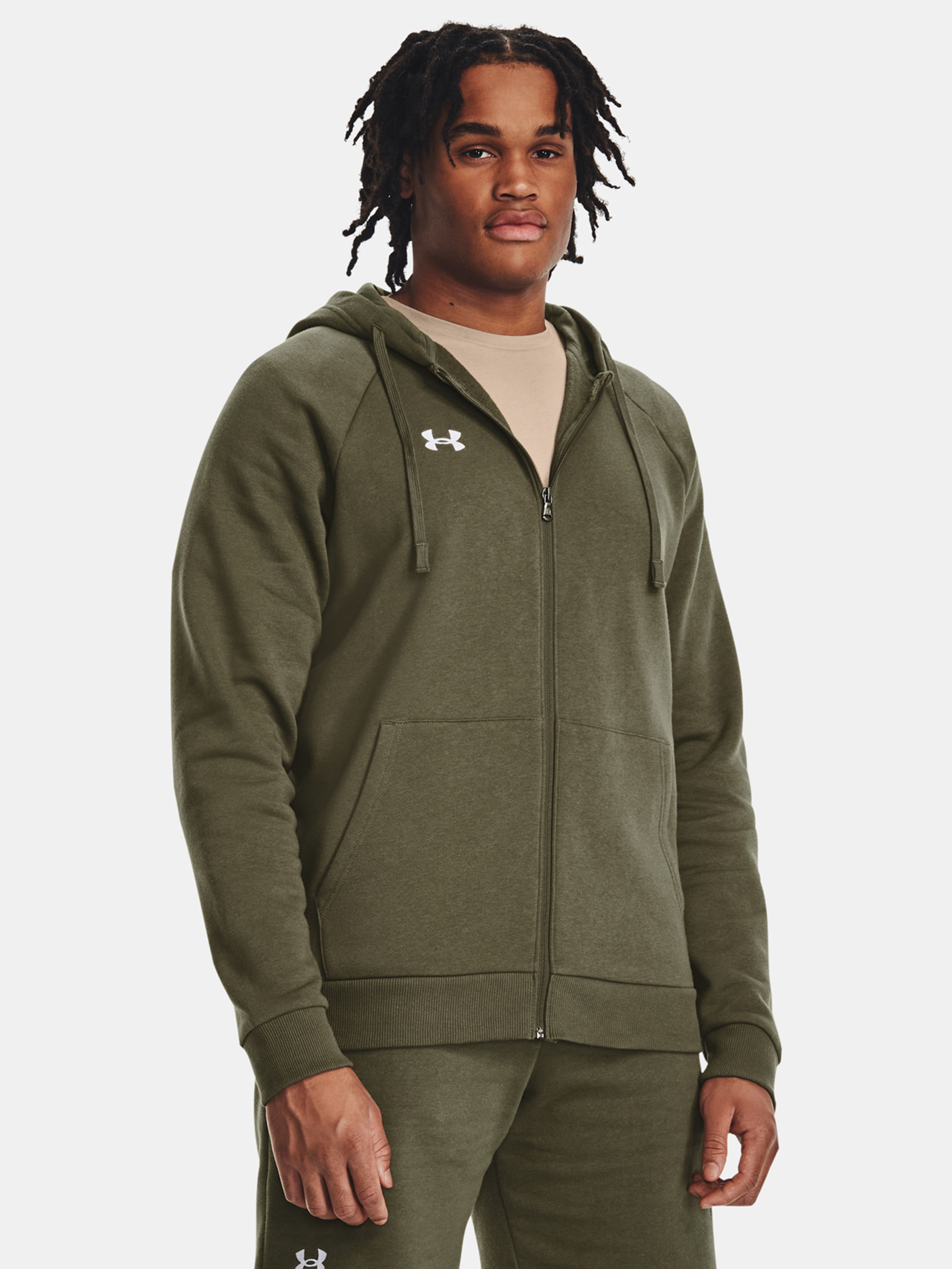 Férfi felső Under Armour UA Rival Fleece FZ Hoodie