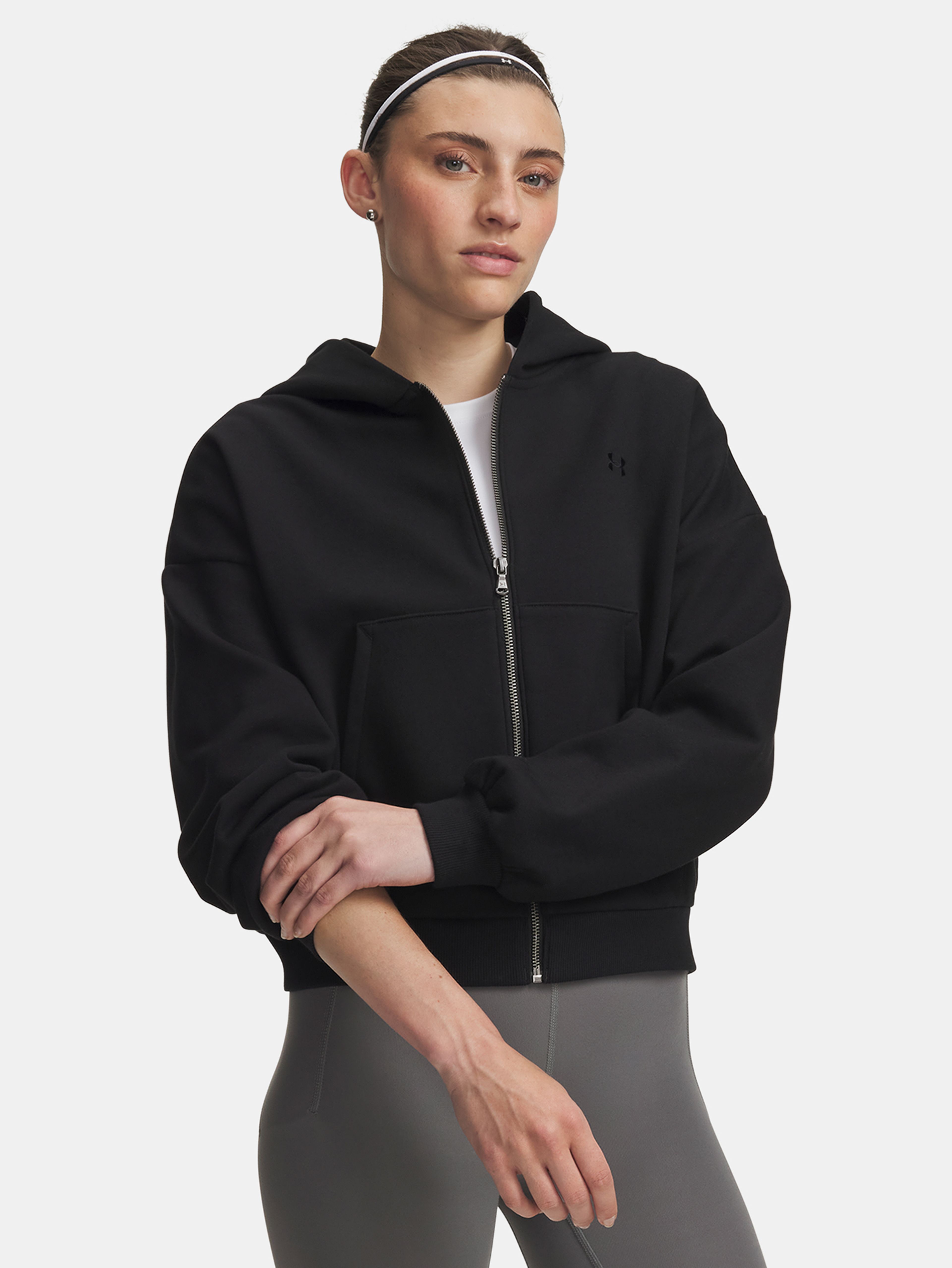 Dámska mikina Under Armour Icon Fleece FZ - 001