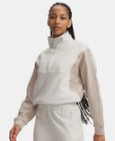 Női felső Under Armour Unstoppable Fleece HZ-Fehér - 004