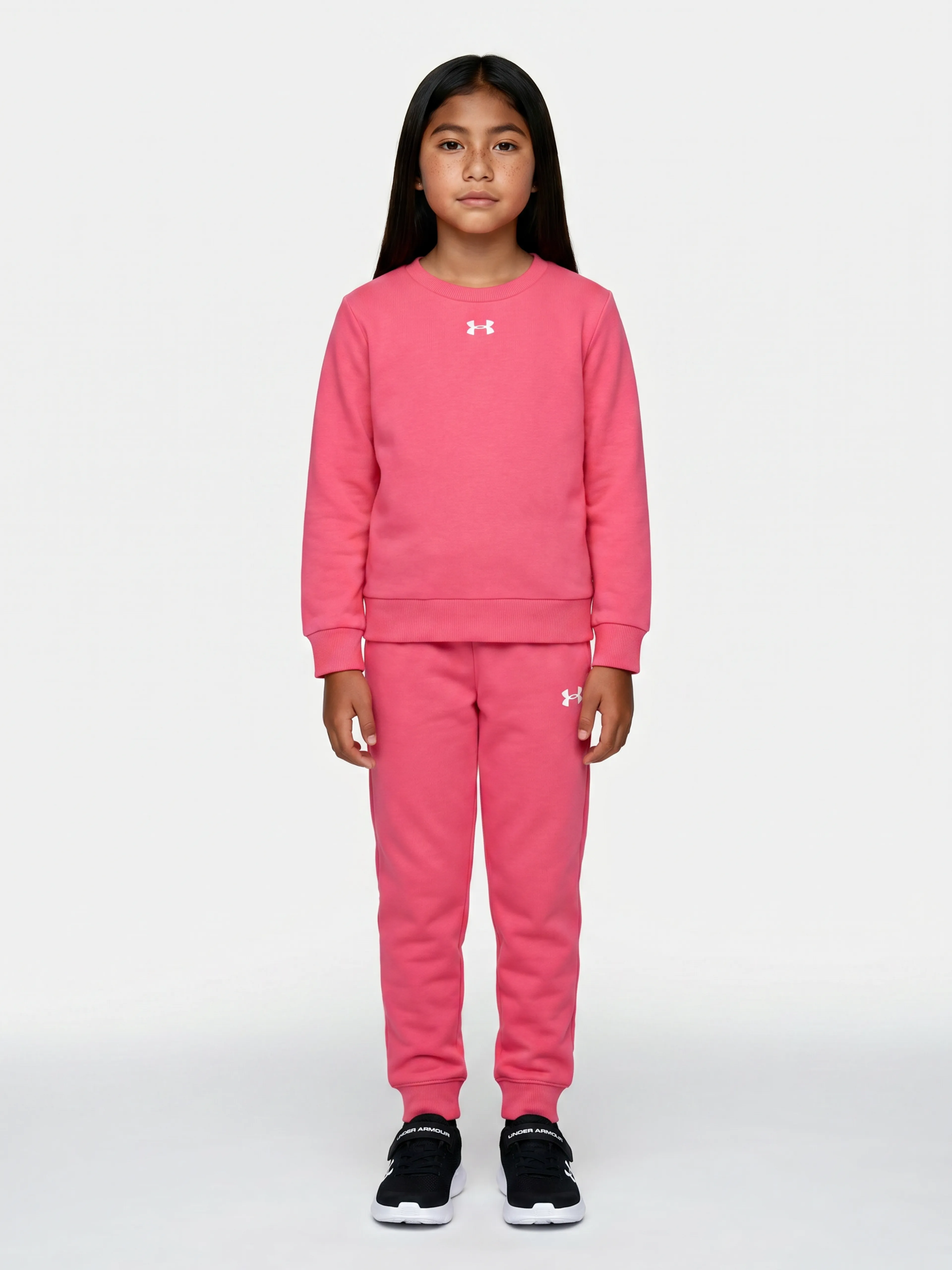 Dekliški set Under Armour UA RIVAL CREWNECK SET - 001