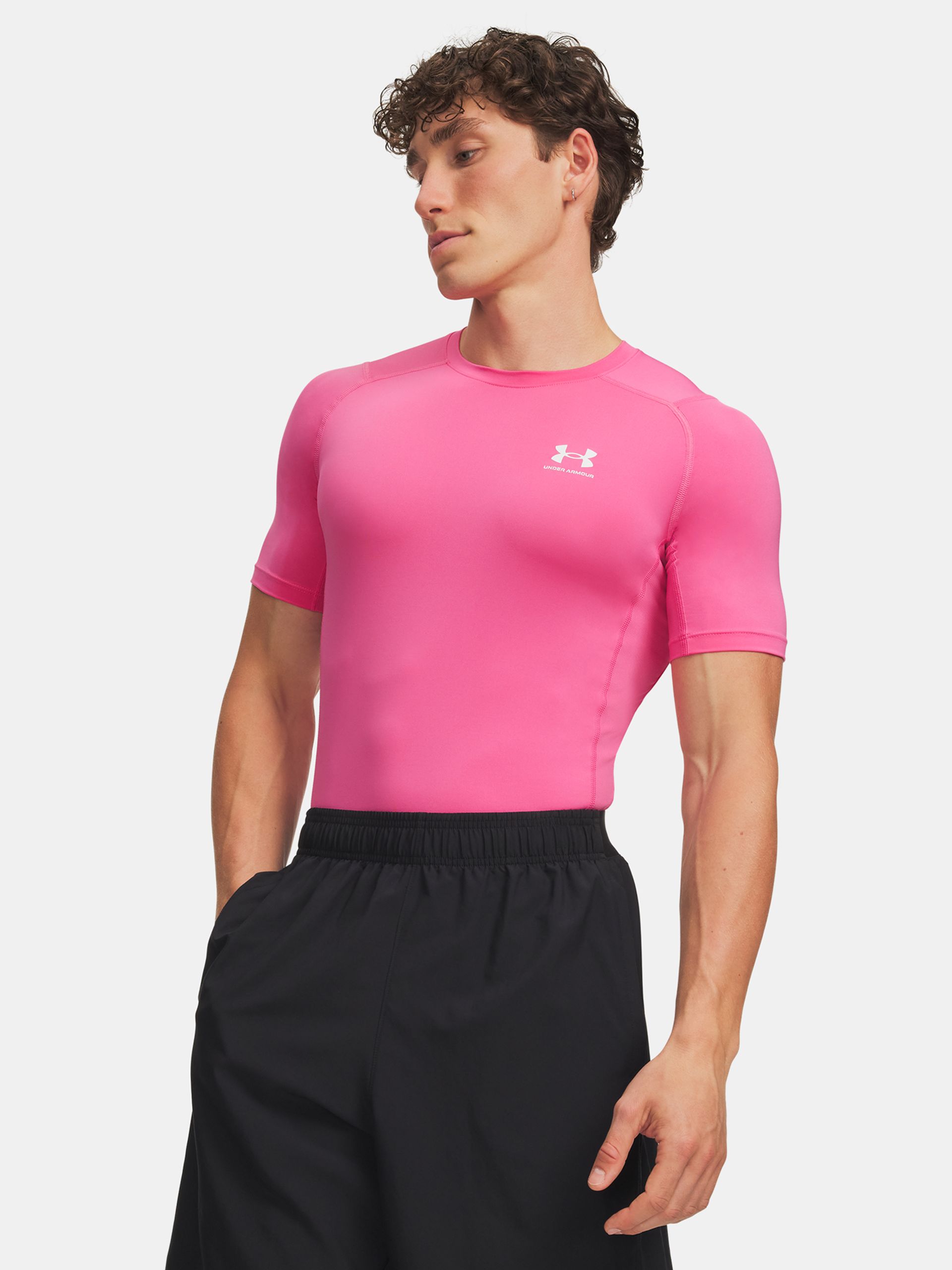 Pánské tričko Under Armour HEATGEAR Comp SS - 001