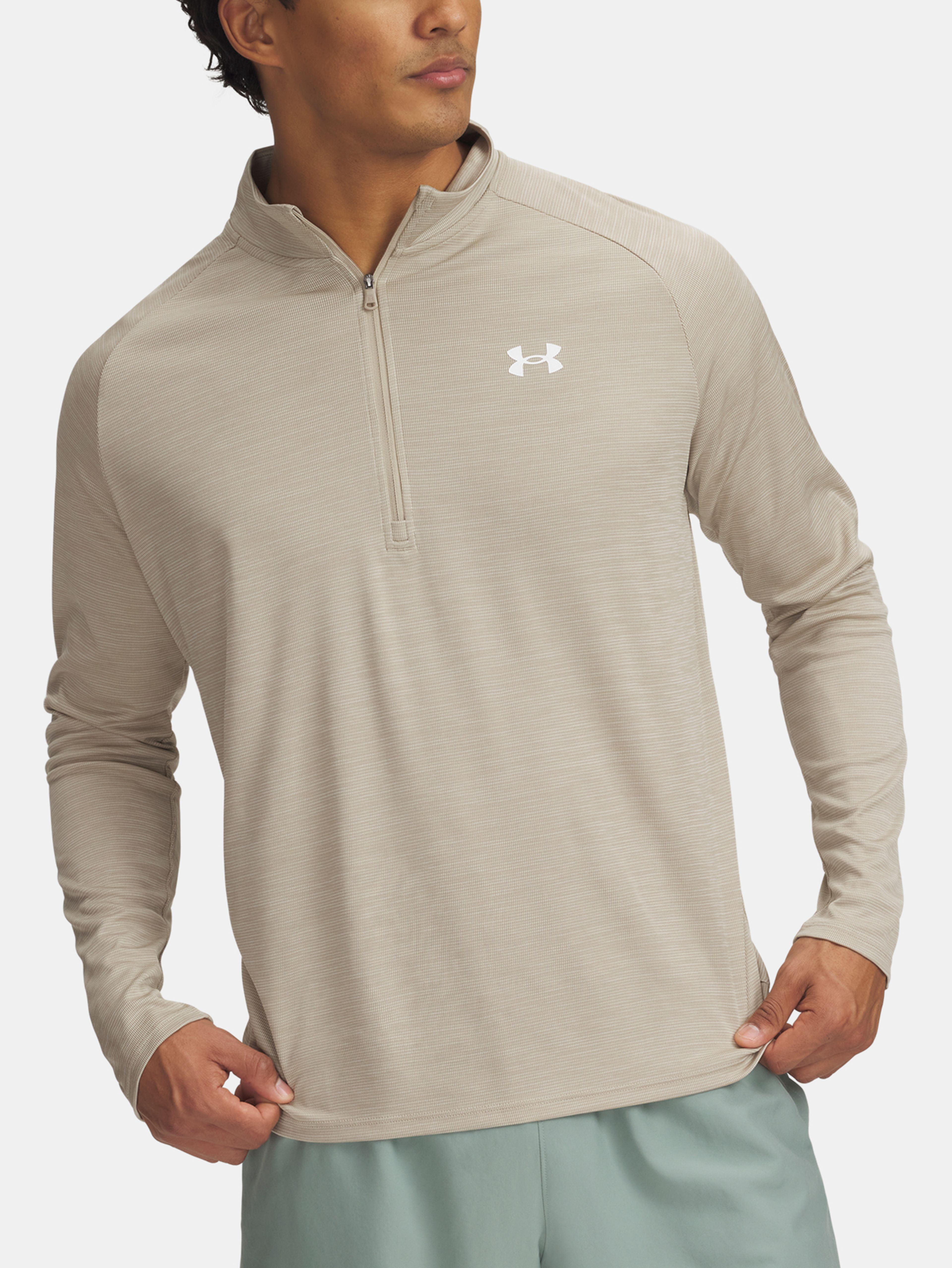 Férfi póló Under Armour UA Tech Textured 1/2 Zip