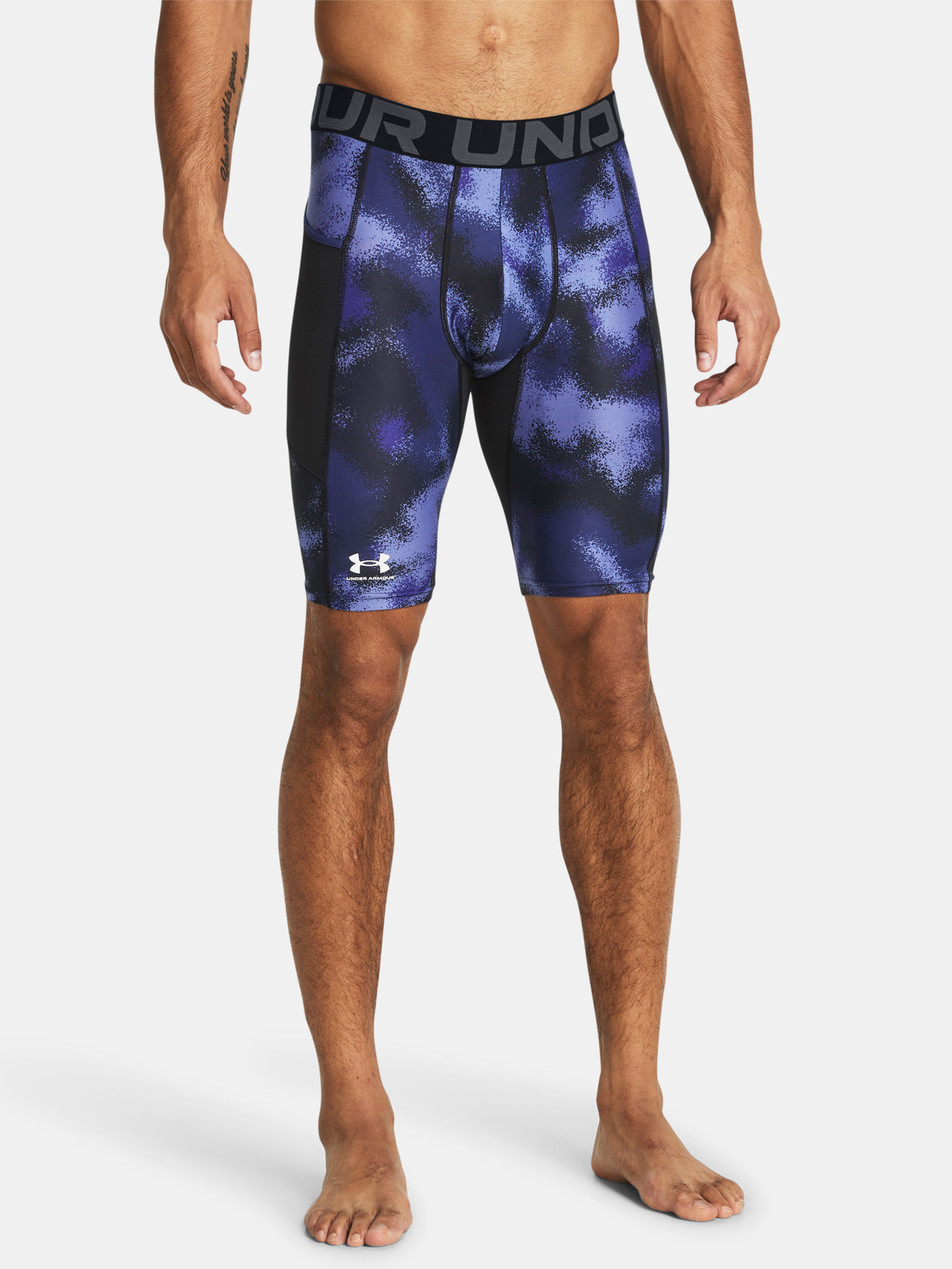 Férfi rövidnadrágok Under Armour UA HG Armour Printed Lg Sts