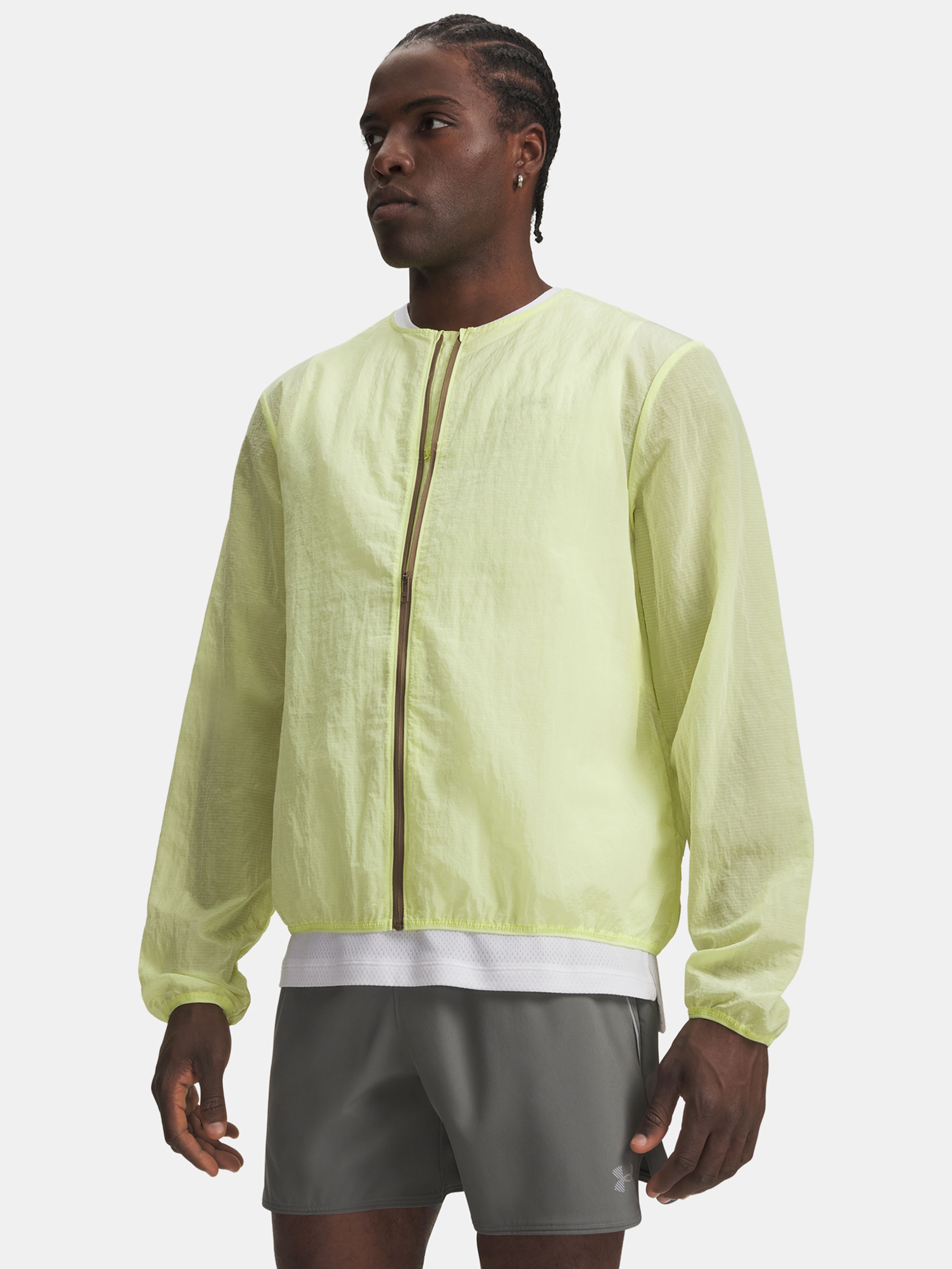 Vyriška striukė Under Armour UA HB Run Jacket - 001