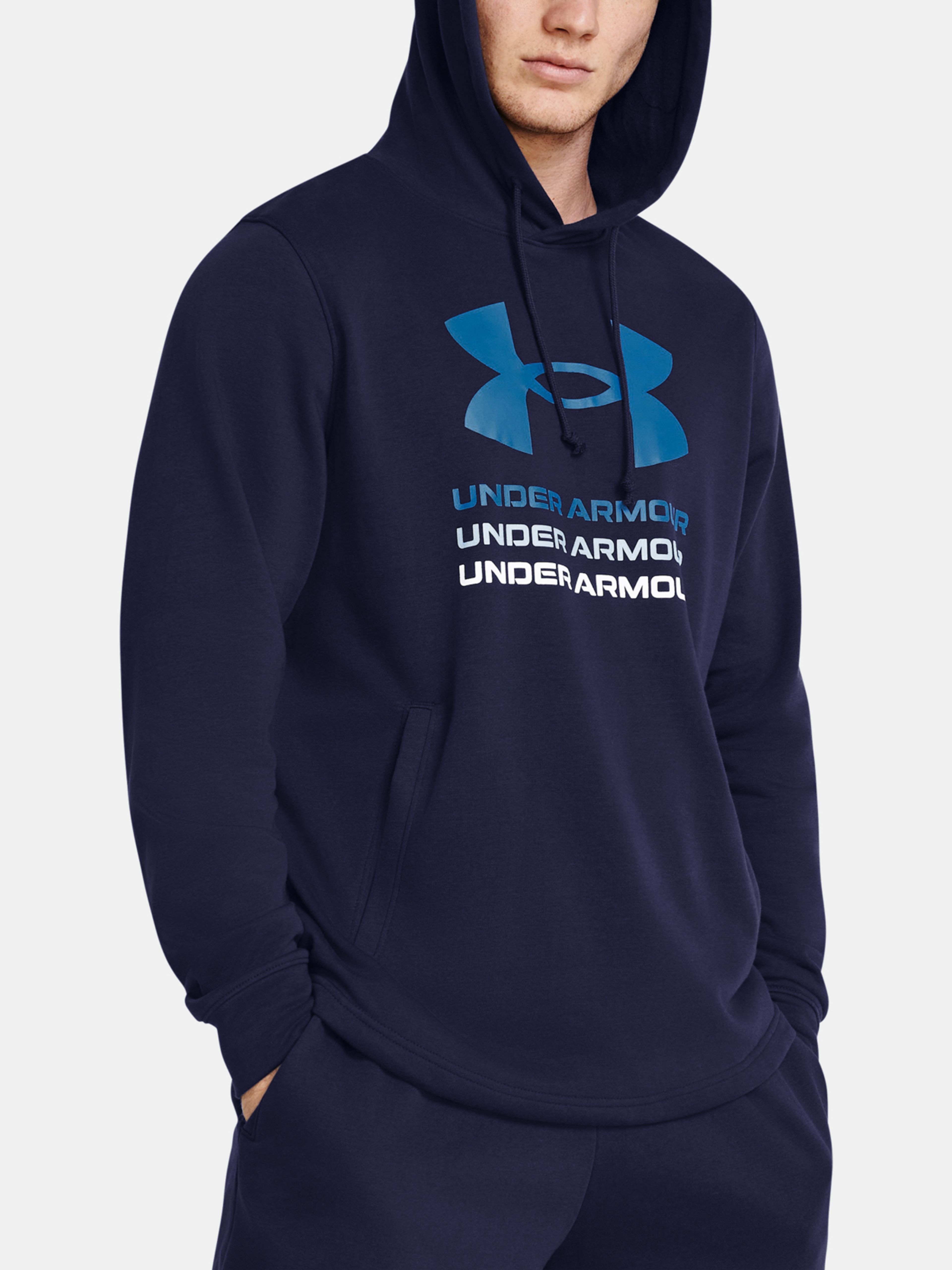 Pánská mikina Under Armour UA Rival Terry Graphic Hood | underarmour.cz