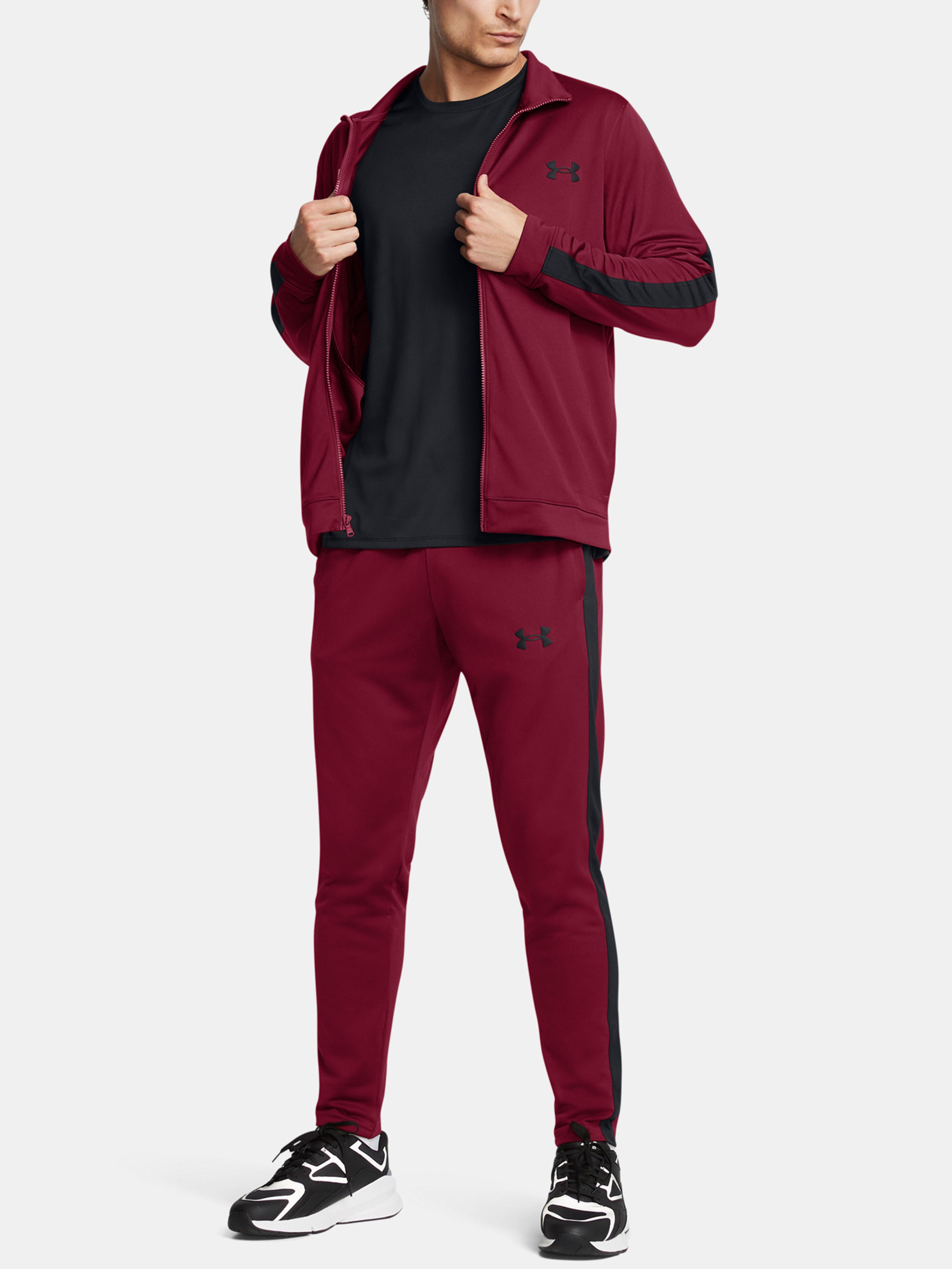 Moška trenirka Under Armour UA Rival Knit Track Suit-RED