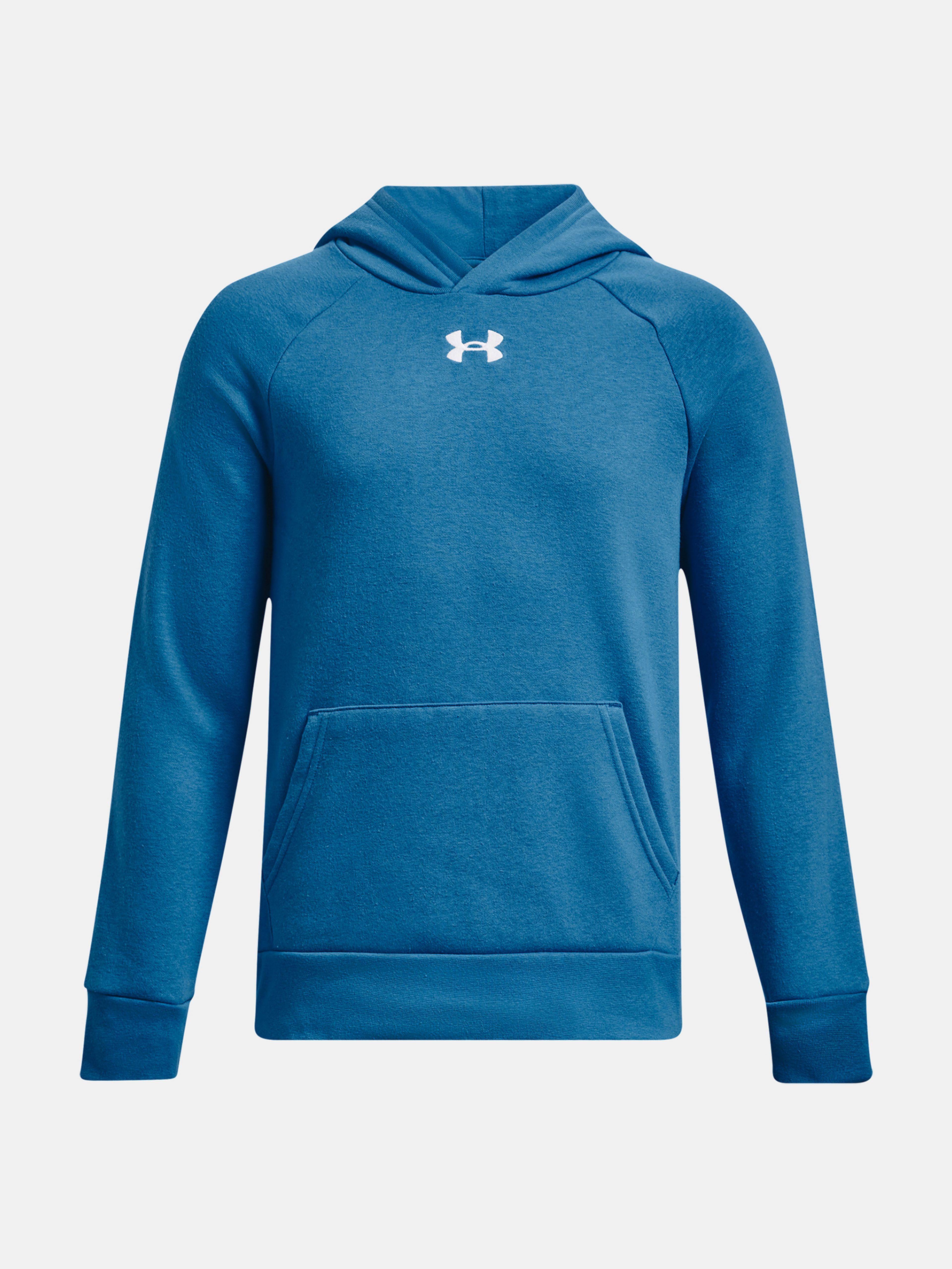 Deški pulover Under Armour UA Rival Fleece Hoodie-BLU