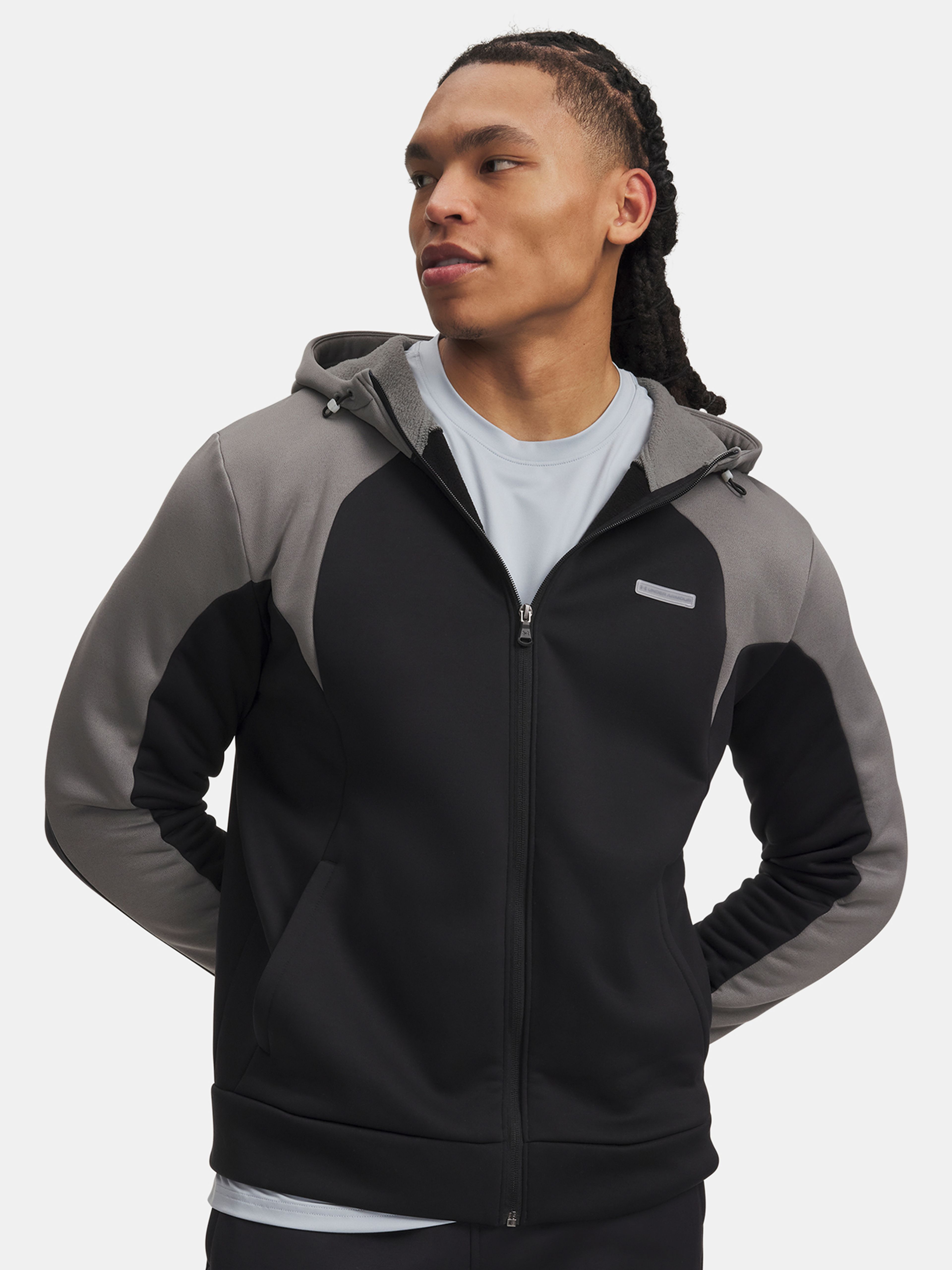 Pánská mikina Under Armour UA Armour Flc Winter FZ - 001