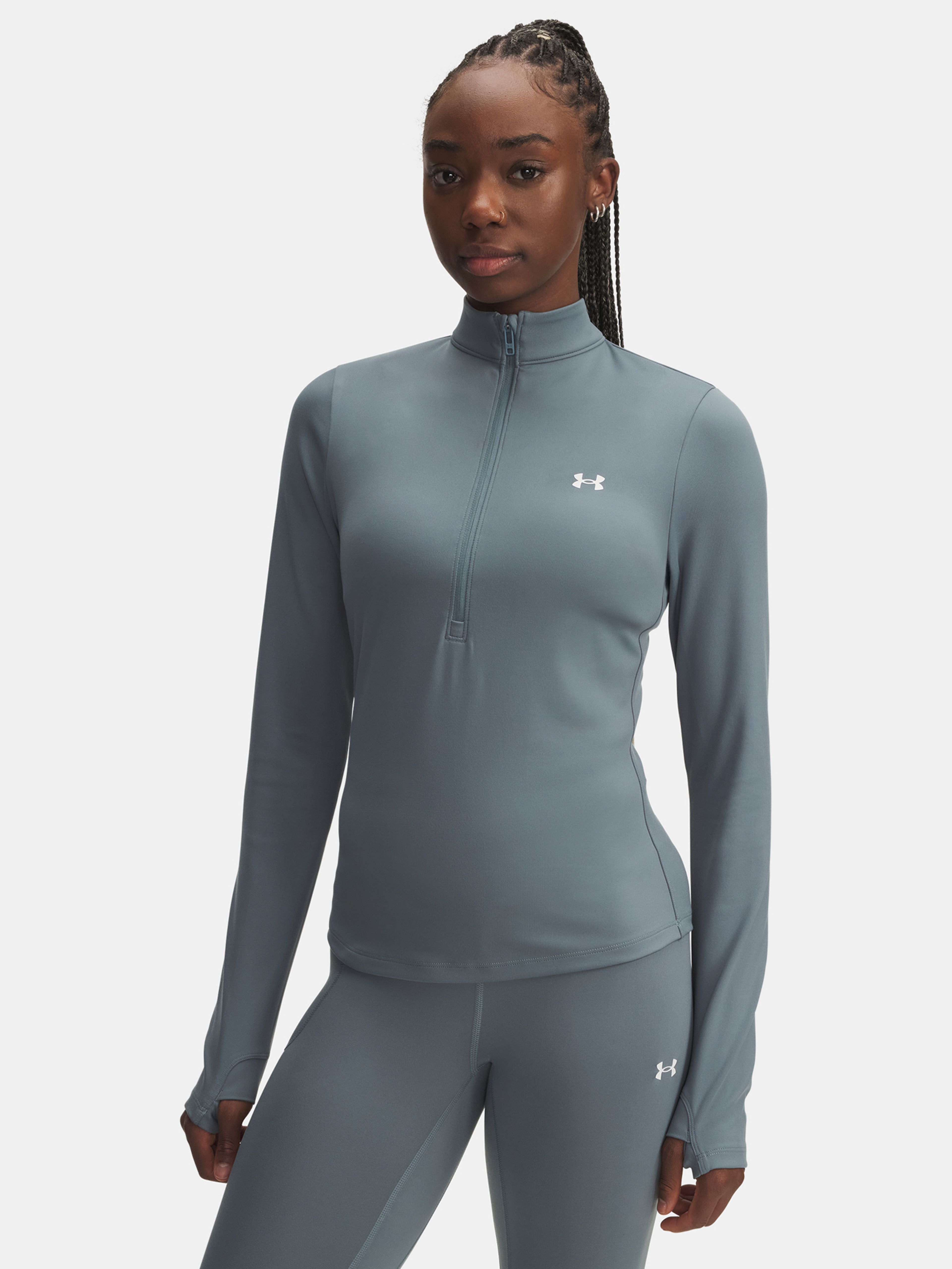 Női póló Under Armour Motion 1/2 Zip EMEA-BLU