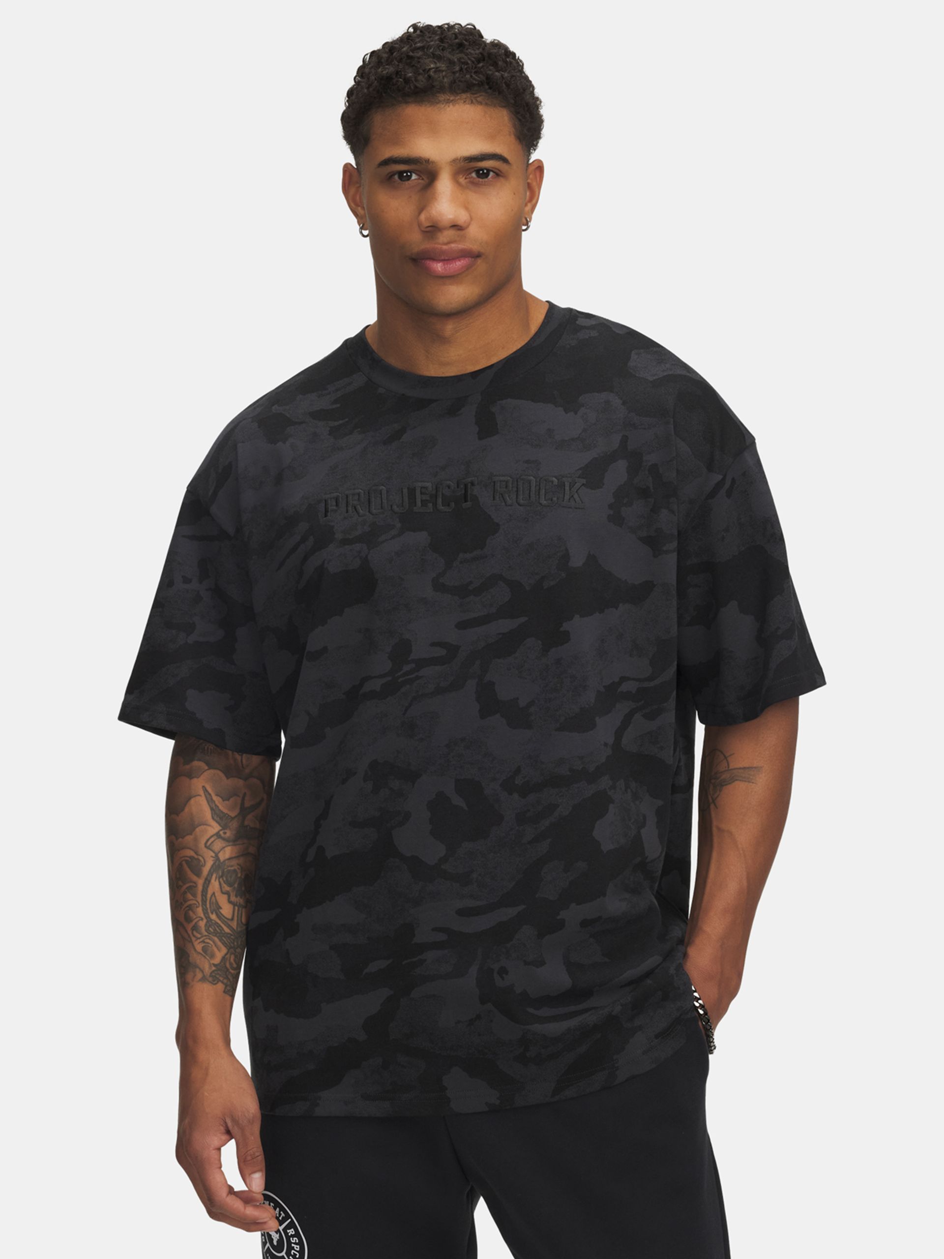 Meeste t-särk Under Armour Pjt Rck Hwt AOP SS - 001