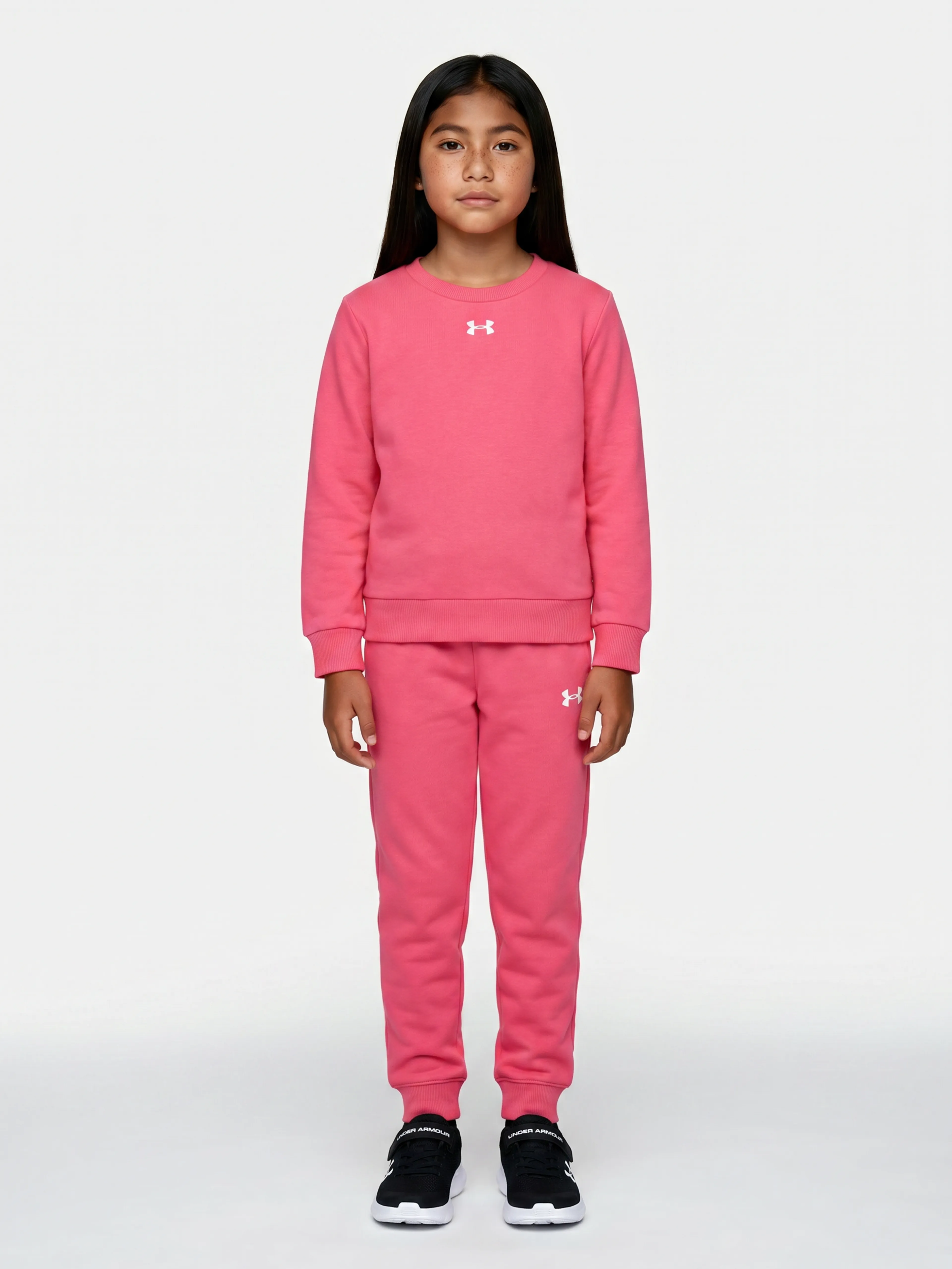 Dievčenský set Under Armour UA RIVAL CREWNECK SET - 001