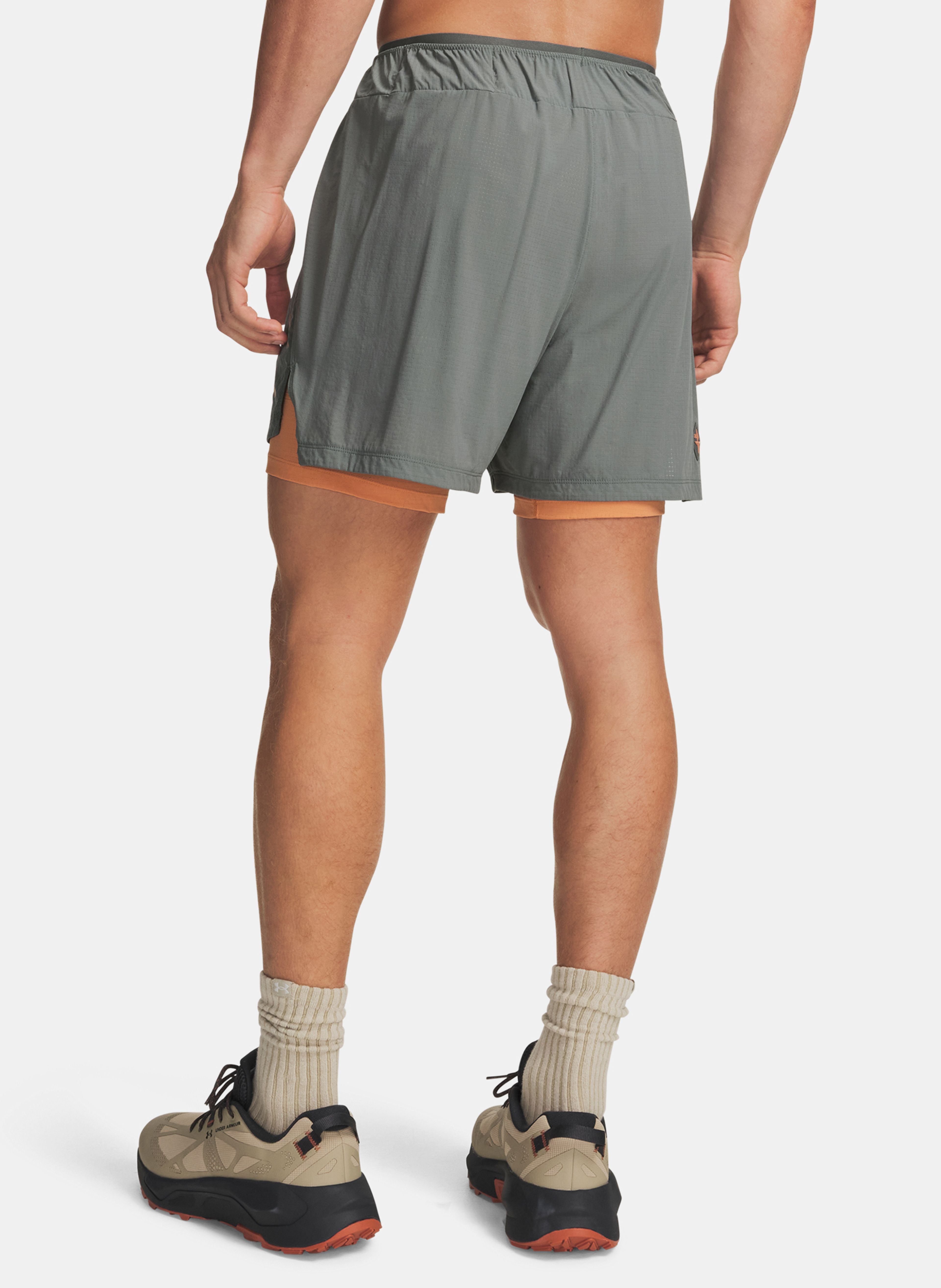 Meeste lühikesed püksid Under Armour M Trail Run 5' Lined Short - 002