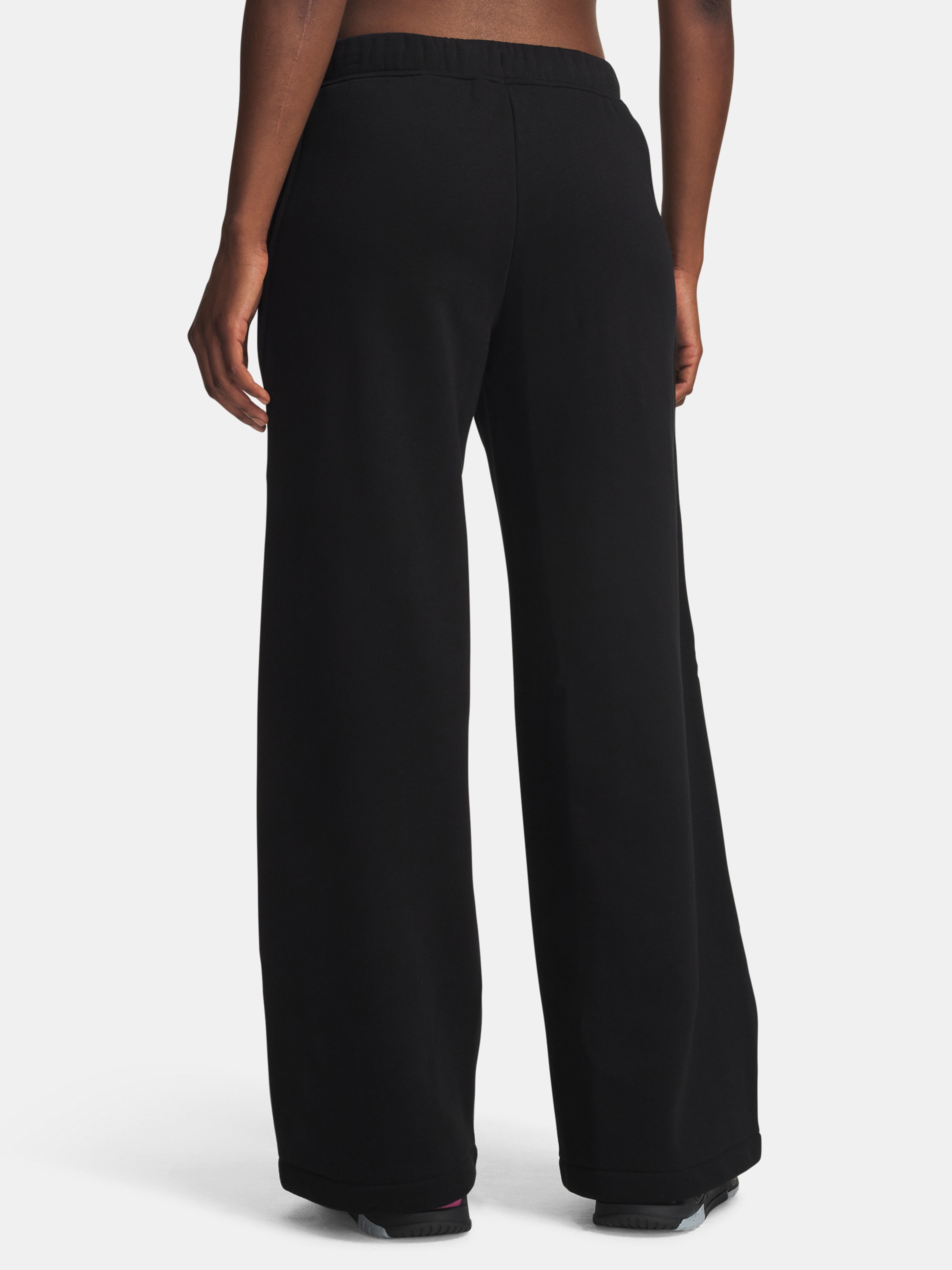 Sieviešu sporta bikses Under Armour Icon Flc Sama Wide Leg - 002