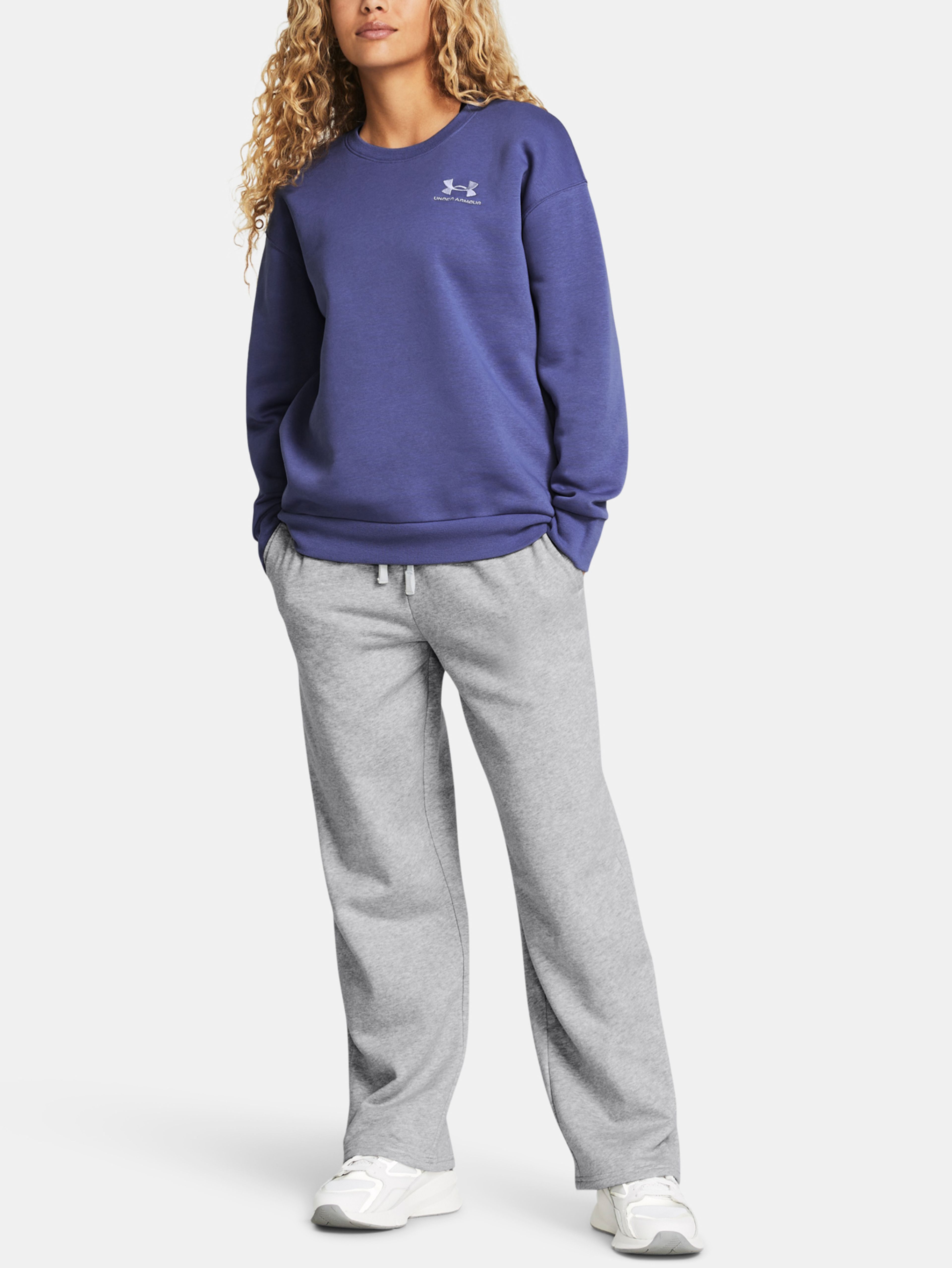 Ženske športne hlače Under Armour UA Rival Flc Straight Pant