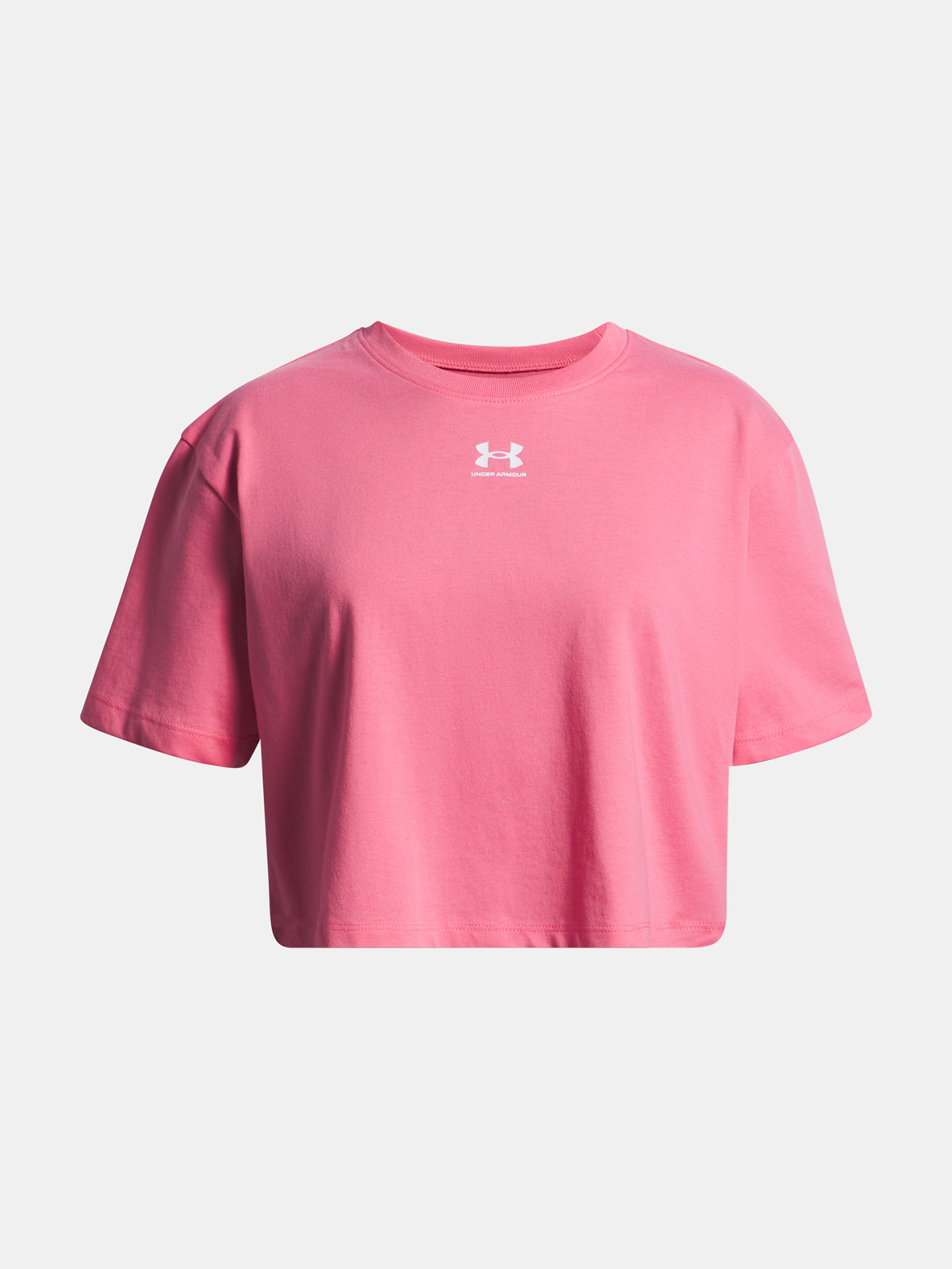 Dievčenské tričko Under Armour UA Rival SS-PNK