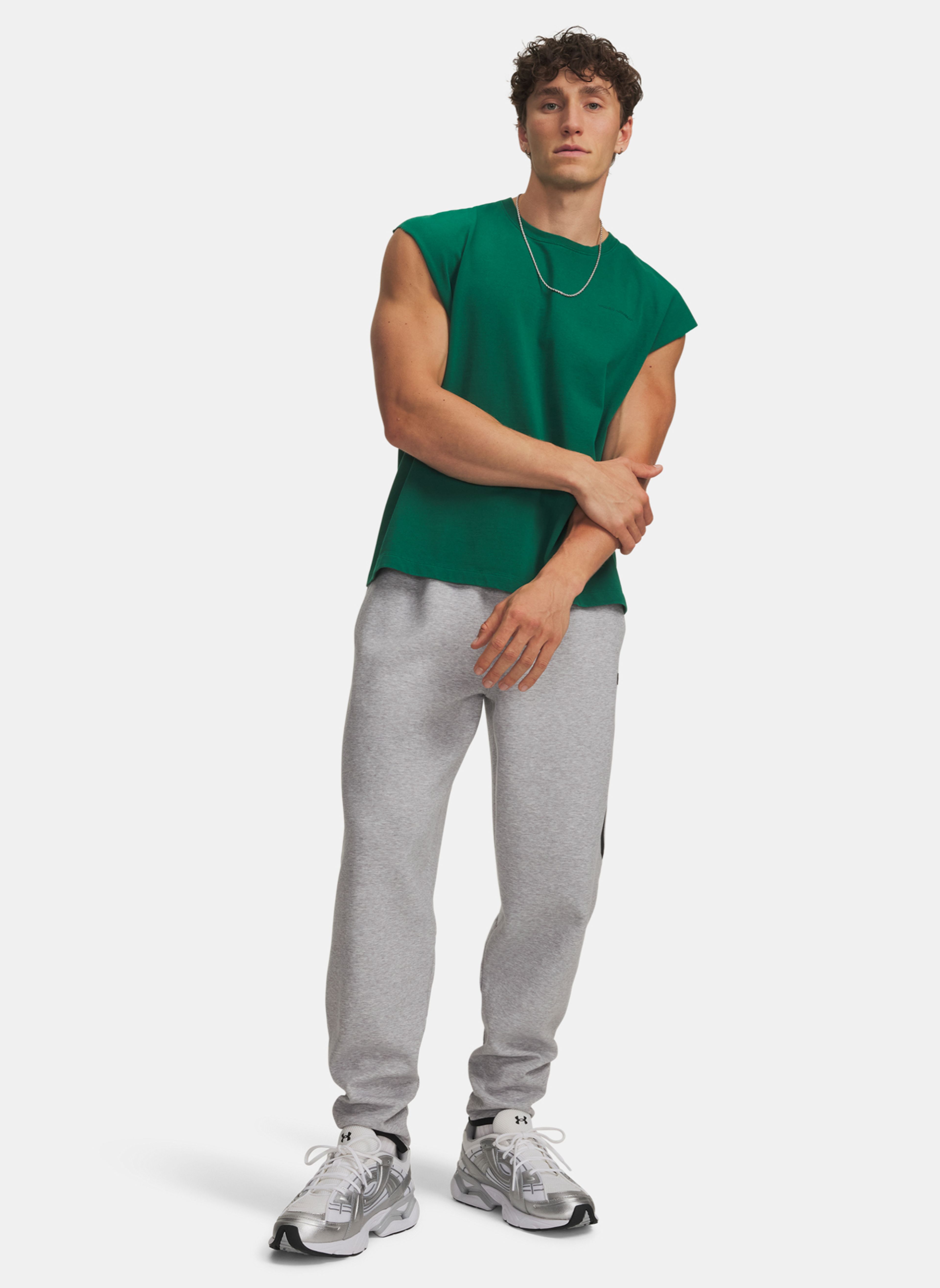 Pánské tepláky Under Armour UA Unstoppable Flc Joggers - 004