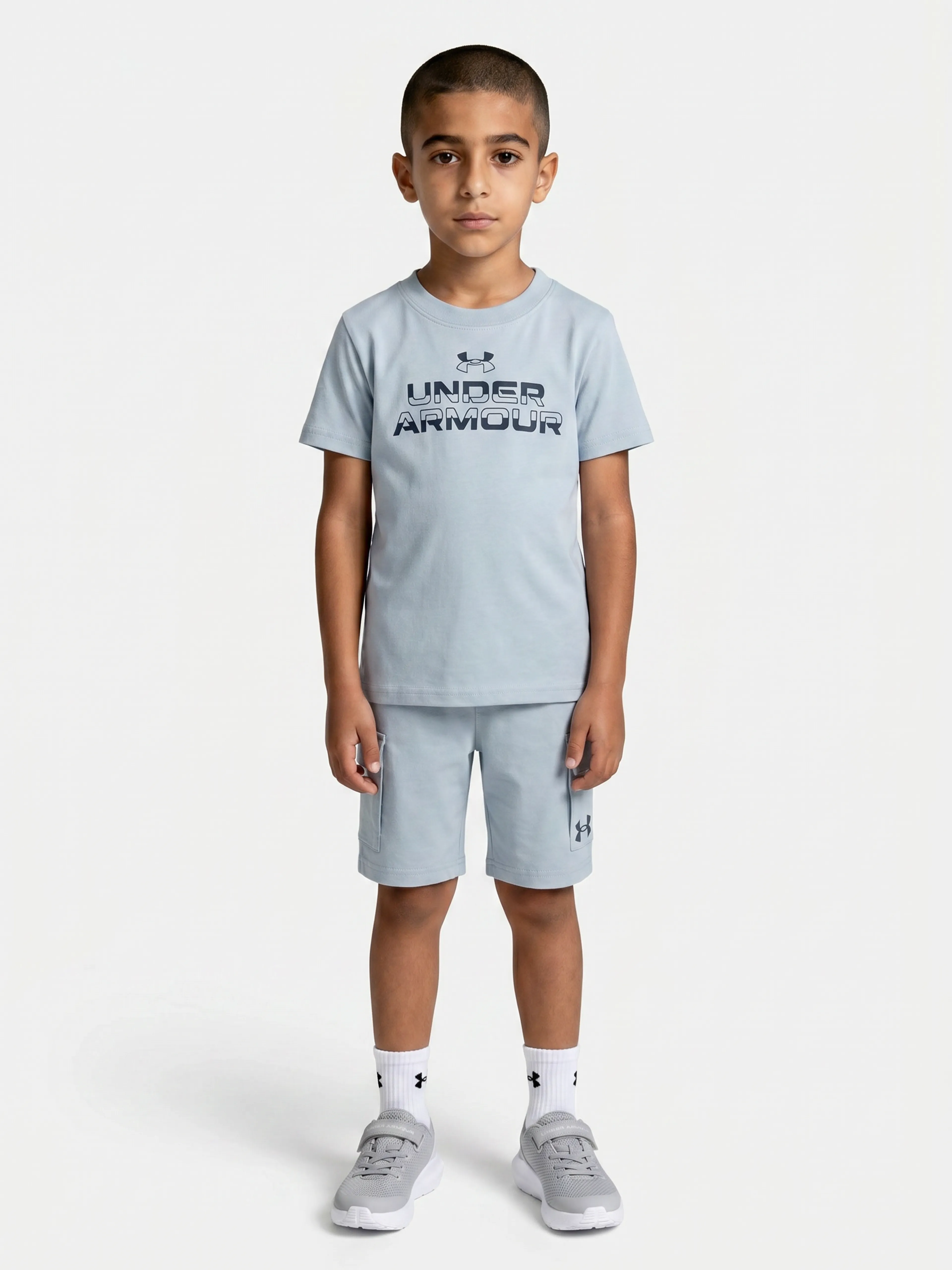 Poiste komplekt Under Armour UA CARGO SHORT SET-BLU - 001