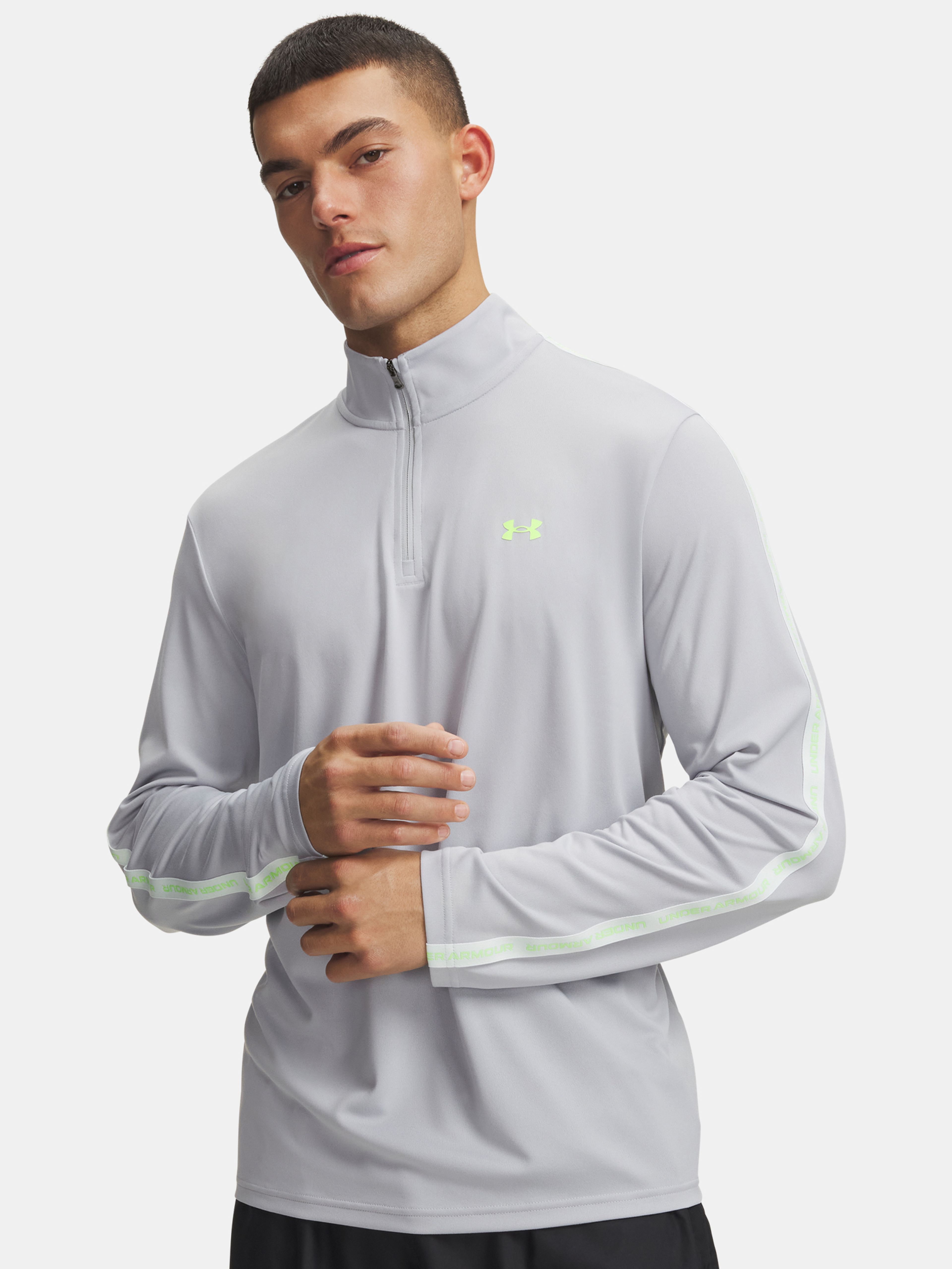 Pánské tričko Under Armour UA Tech Taping 1/2 Zip
