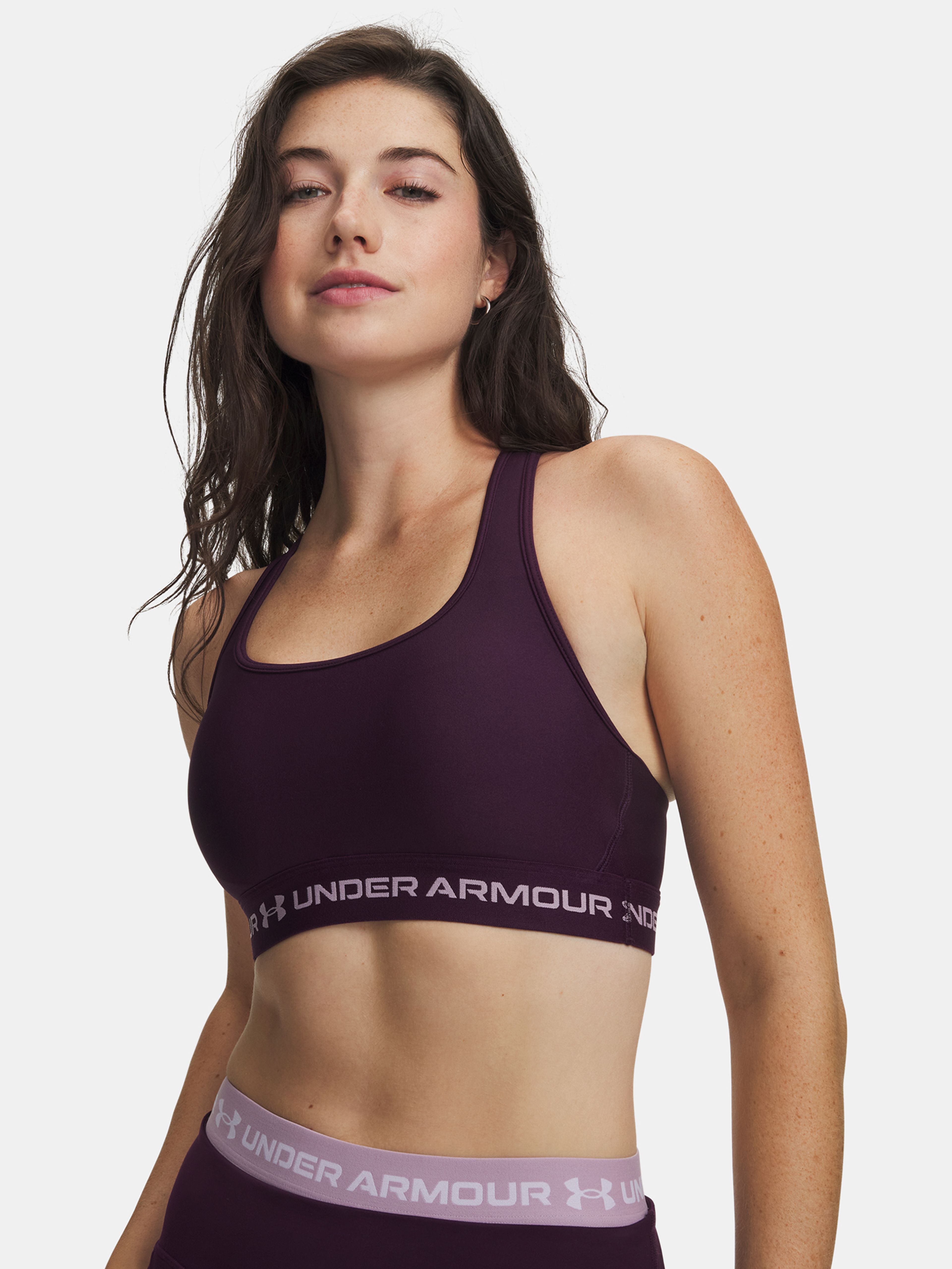 Ženski nedrček  Under Armour Crossback Mid Bra - 001
