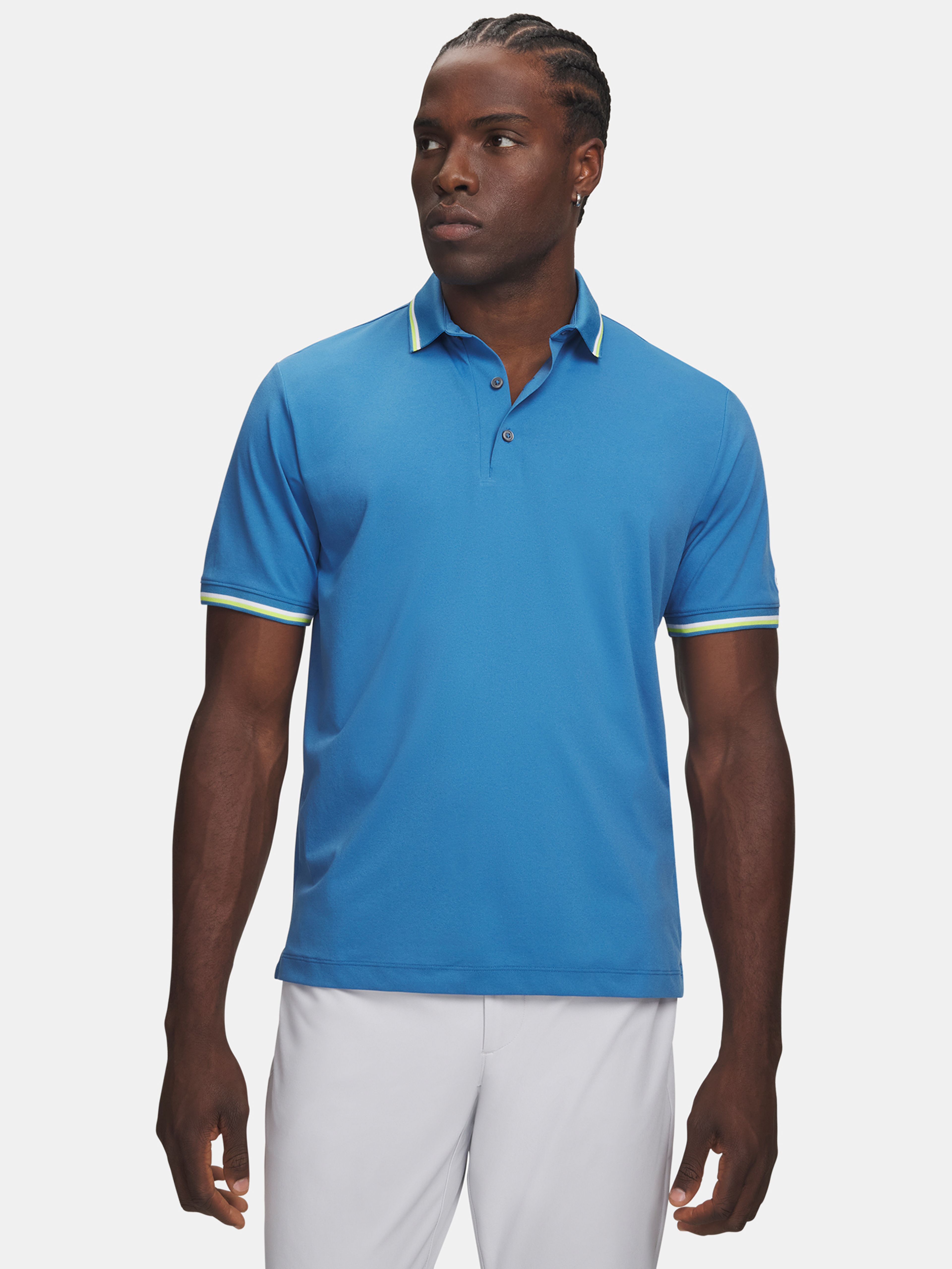 Vyriški marškinėliai Under Armour UA ArmourDry Rib Polo - 001