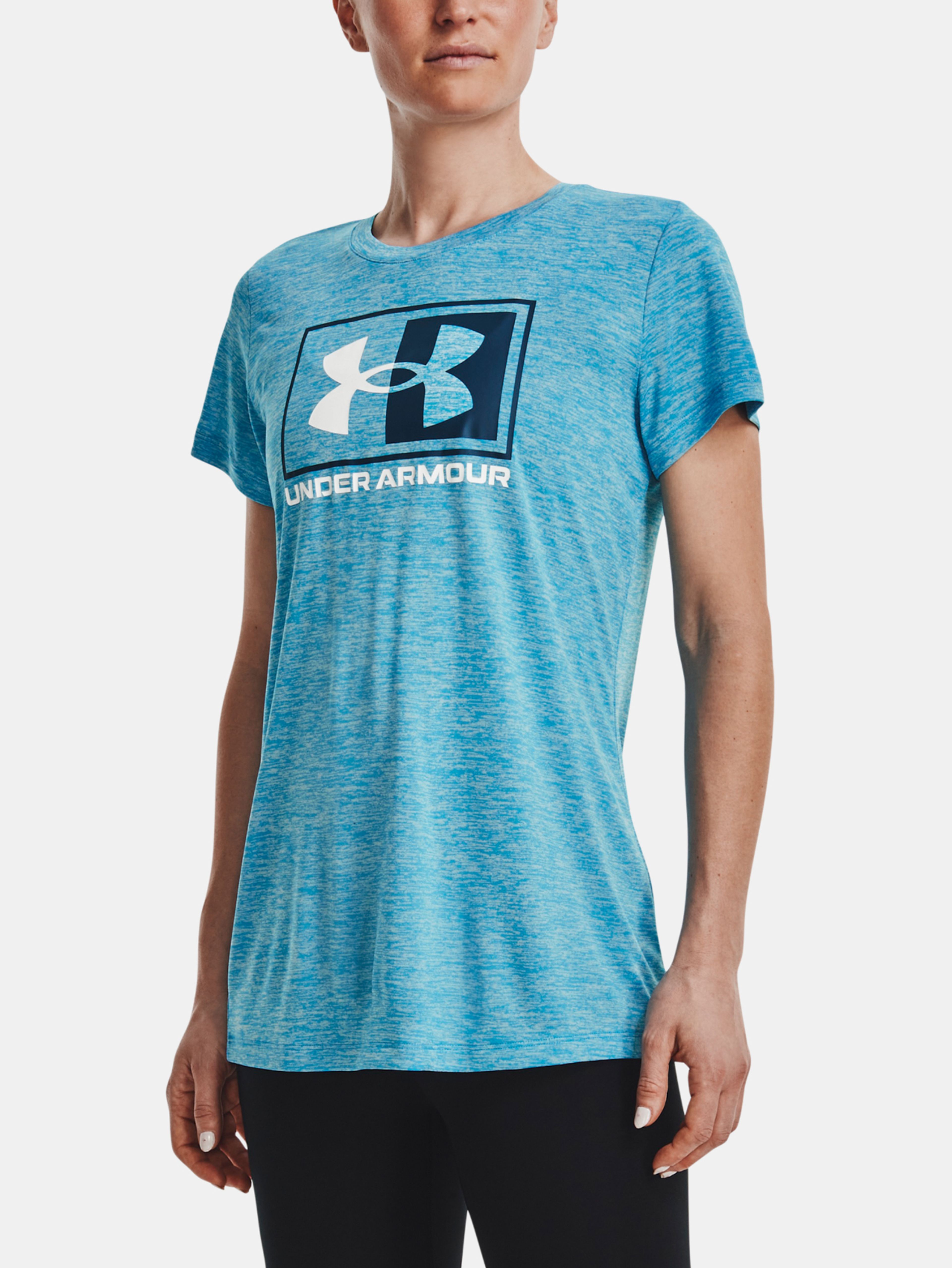 Női póló Under Armour Tech Twist Box LU SSC