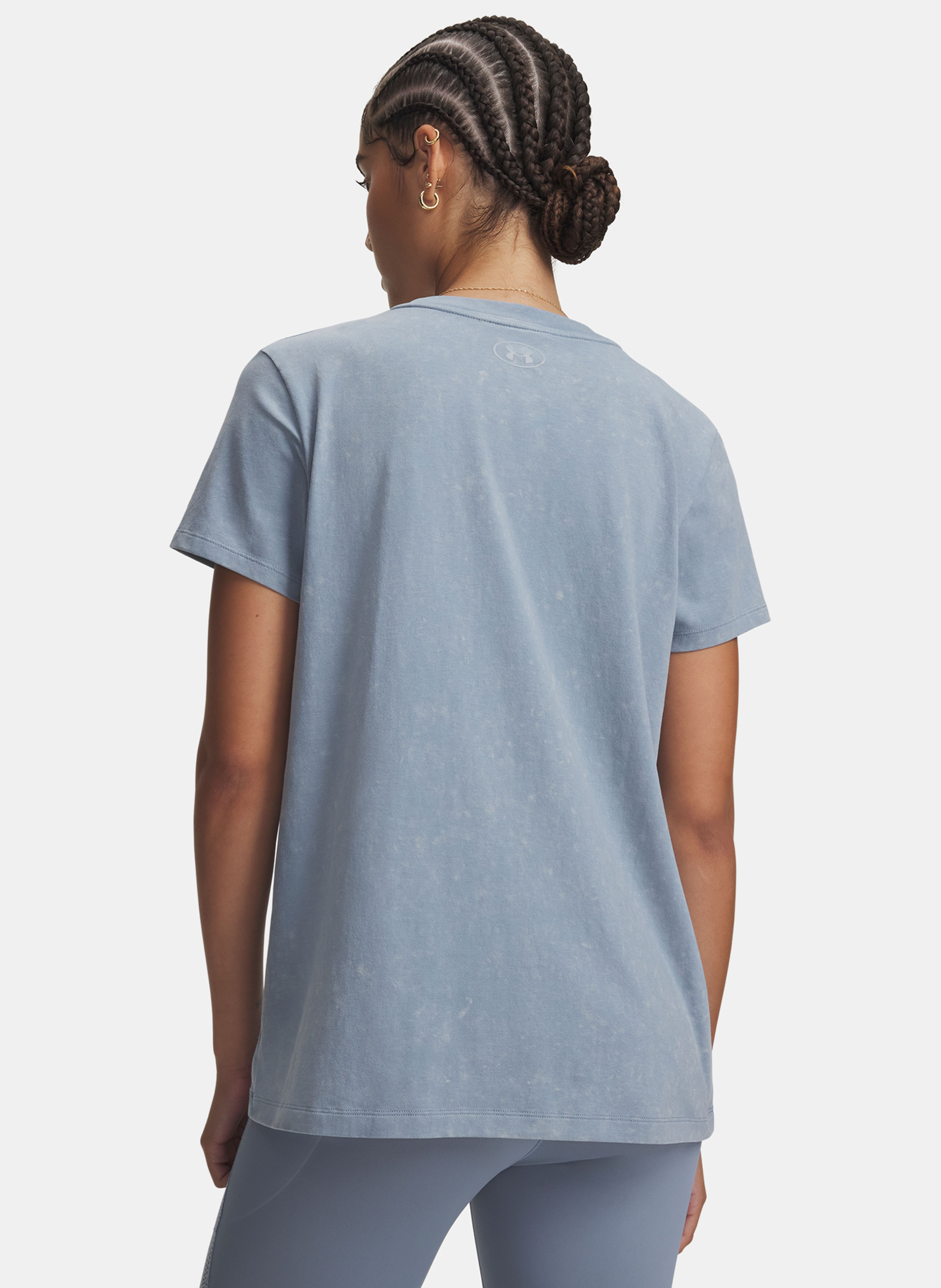 Naiste t-särk Under Armour Rival Cotton Wash SS - 002