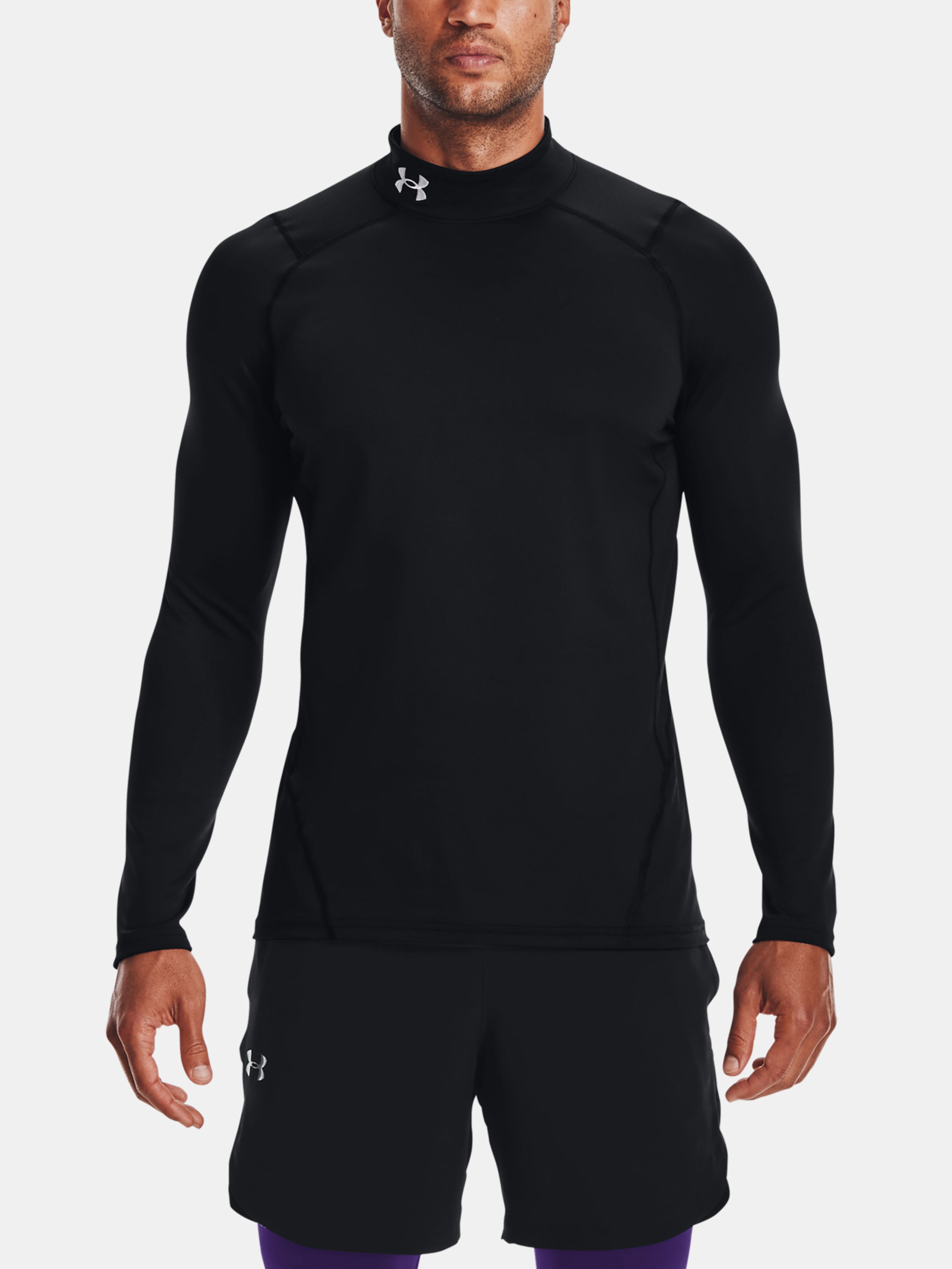 Férfi póló Under Armour CG Armour Fitted Mock