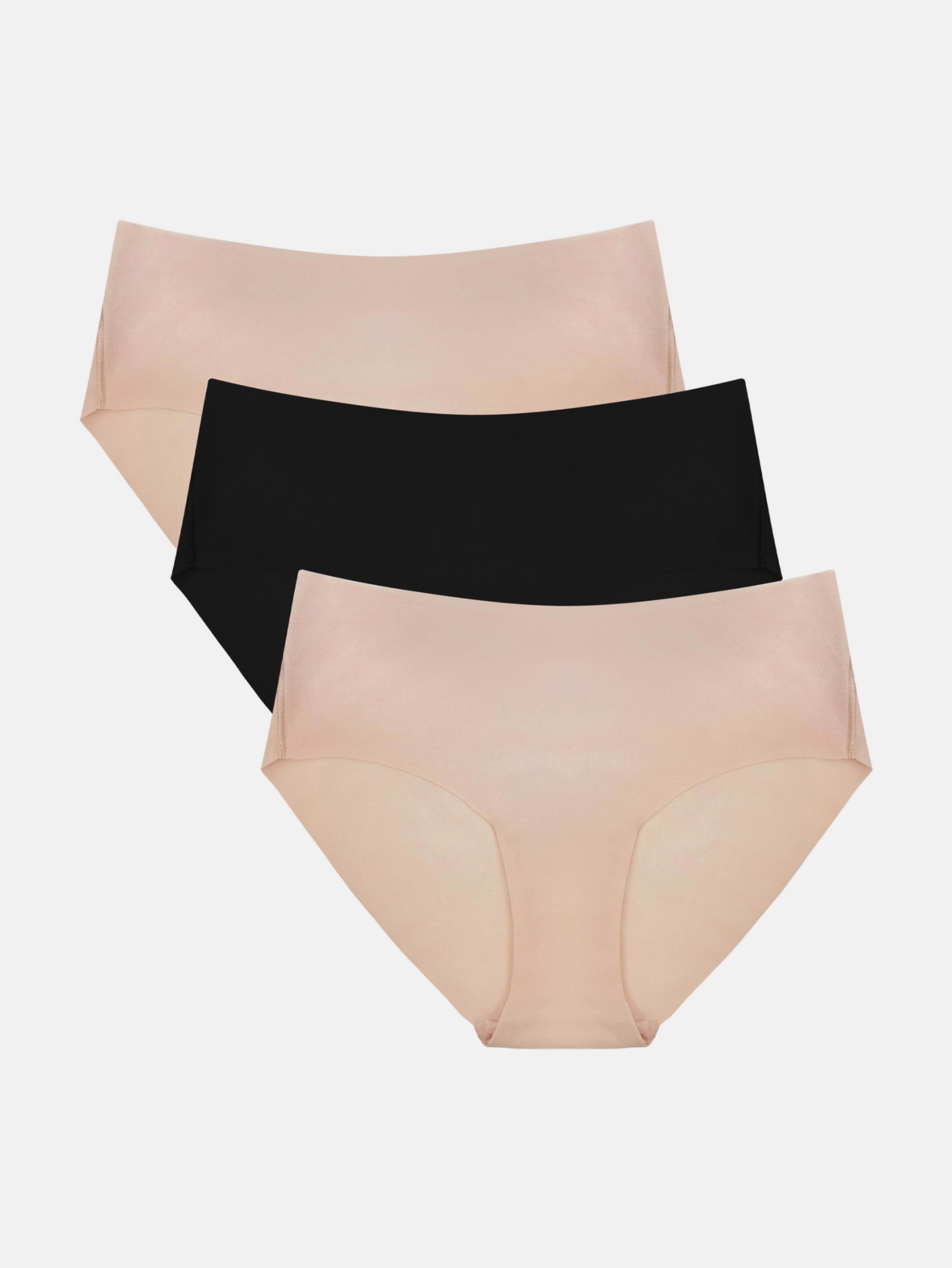 Sieviešu biksītes Under Armour Ua Essen Stretch Noshow Hipster-Solid - 3pk