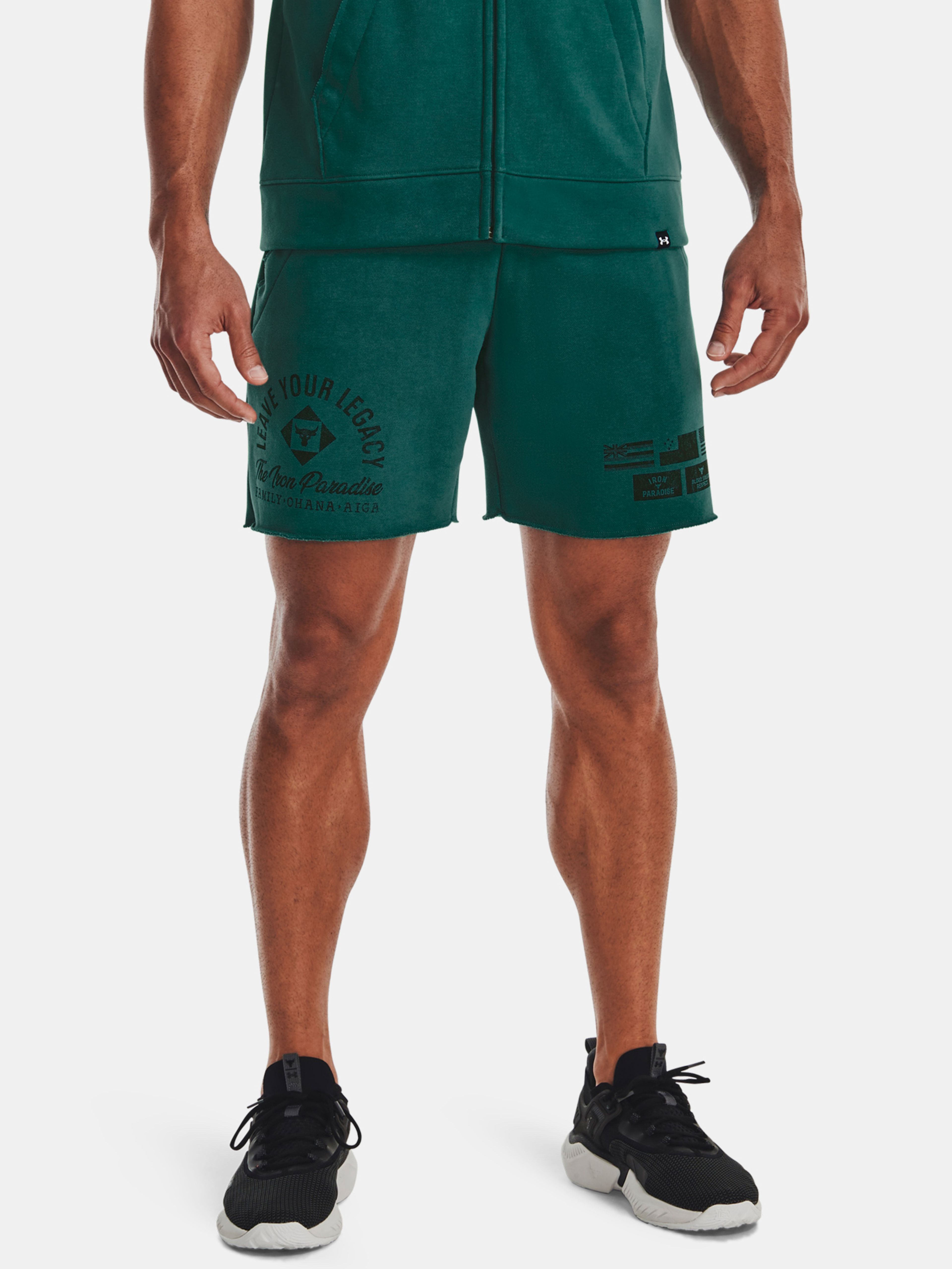 Pánské kraťasy Under Armour Pjt Rck HW Terry Sts Fam