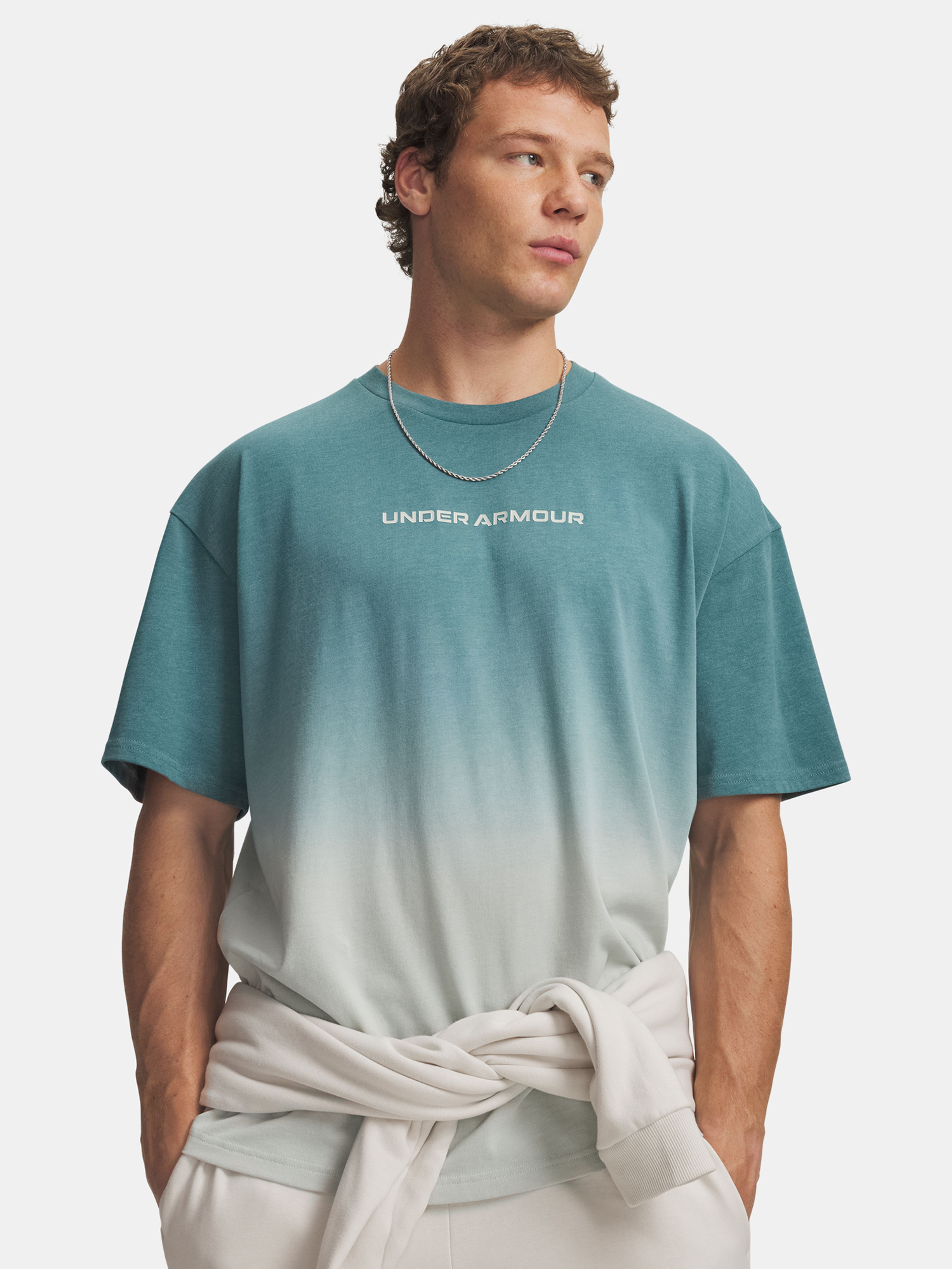 Pánské tričko Under Armour UA M HWT GRADIENT SS - 001