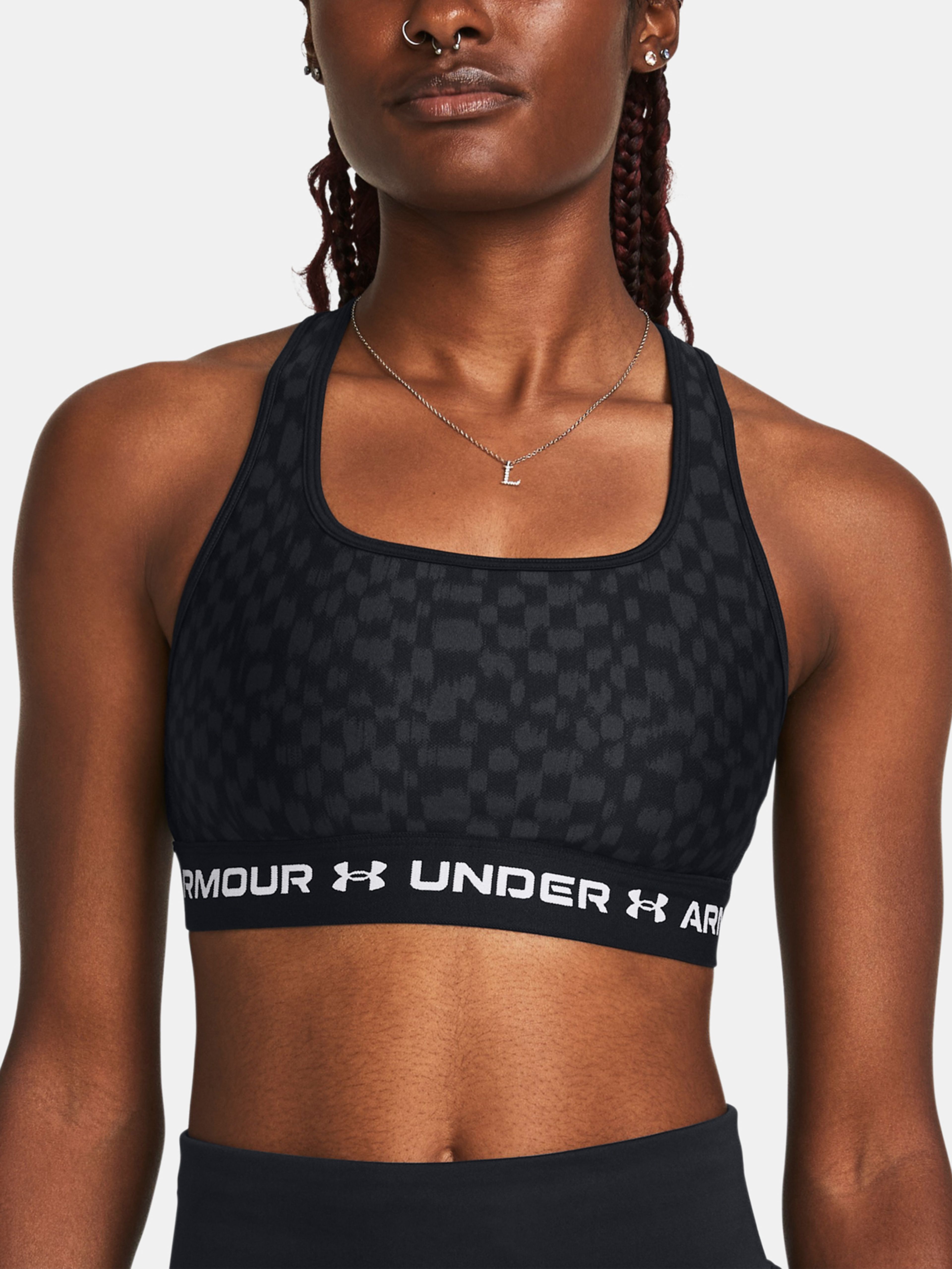 Dámska podprsenka Under Armour Crossback Mid Print