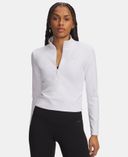 Ženska majica Under Armour Motion 1/2 Zip-Bela - 001