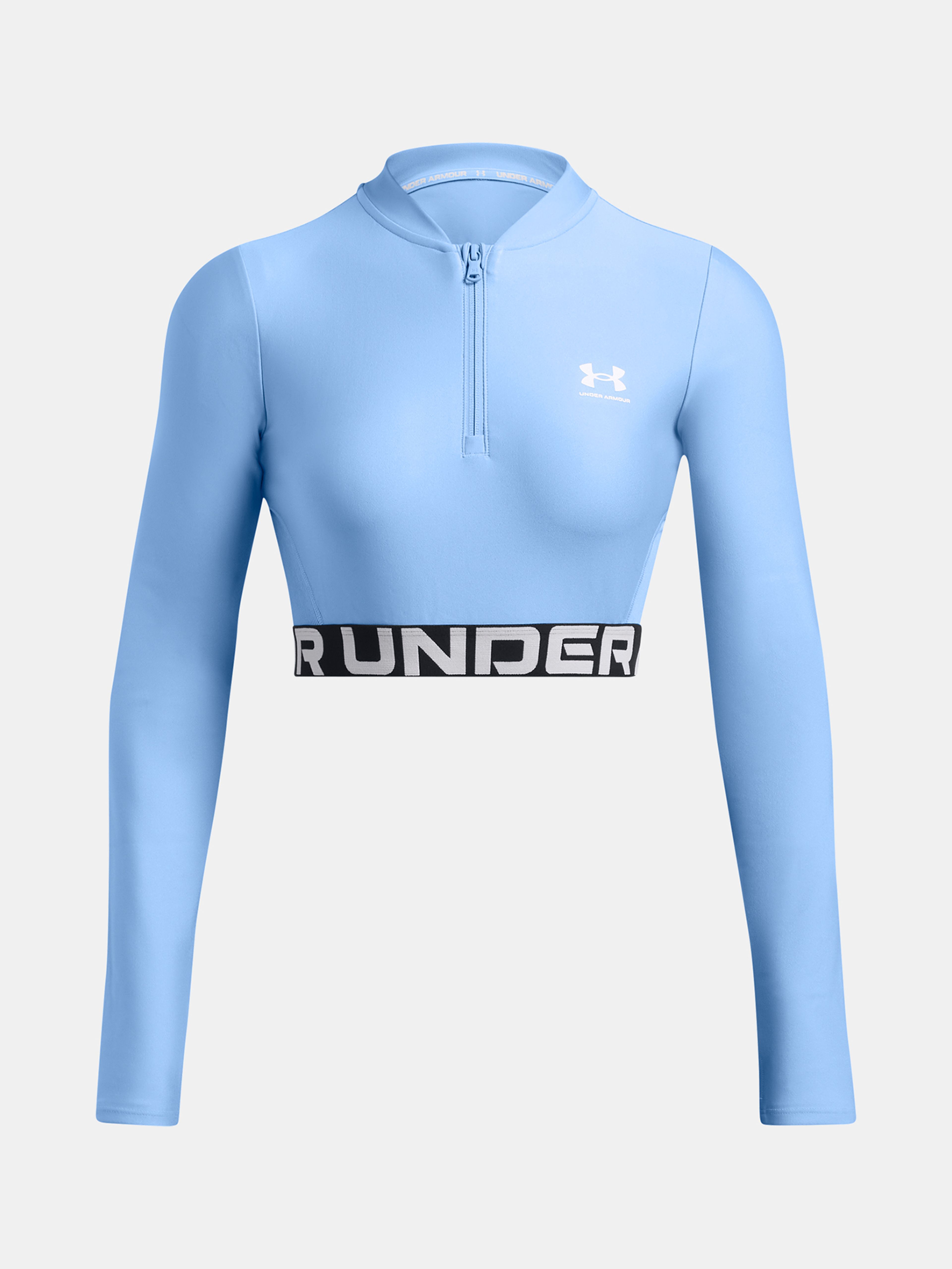 Ženska majica Under Armour HeatGear Rib 1/4 Zip LS