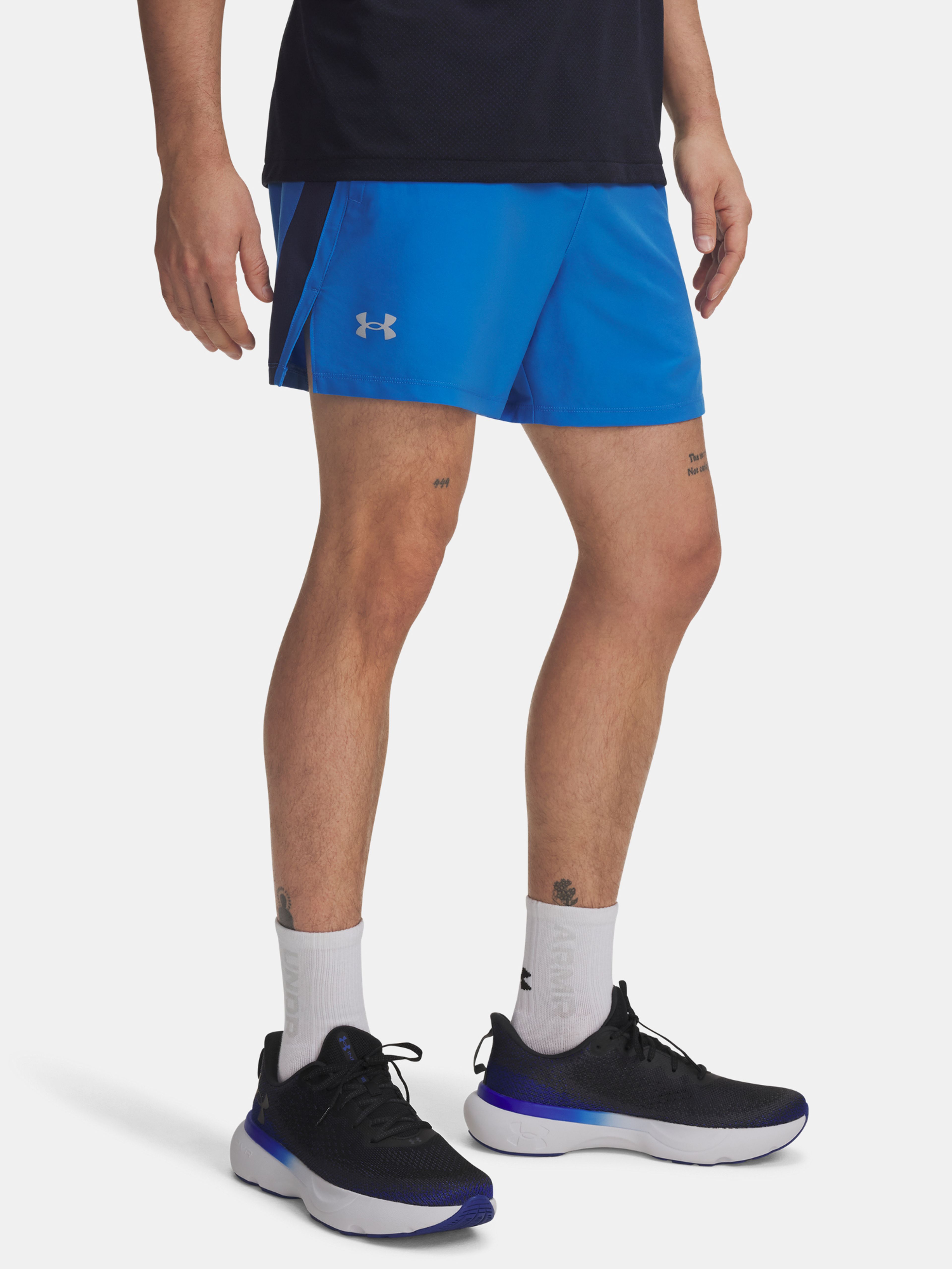 Pánske kraťasy Under Armour UA LAUNCH 5'' SHORTS-BLU