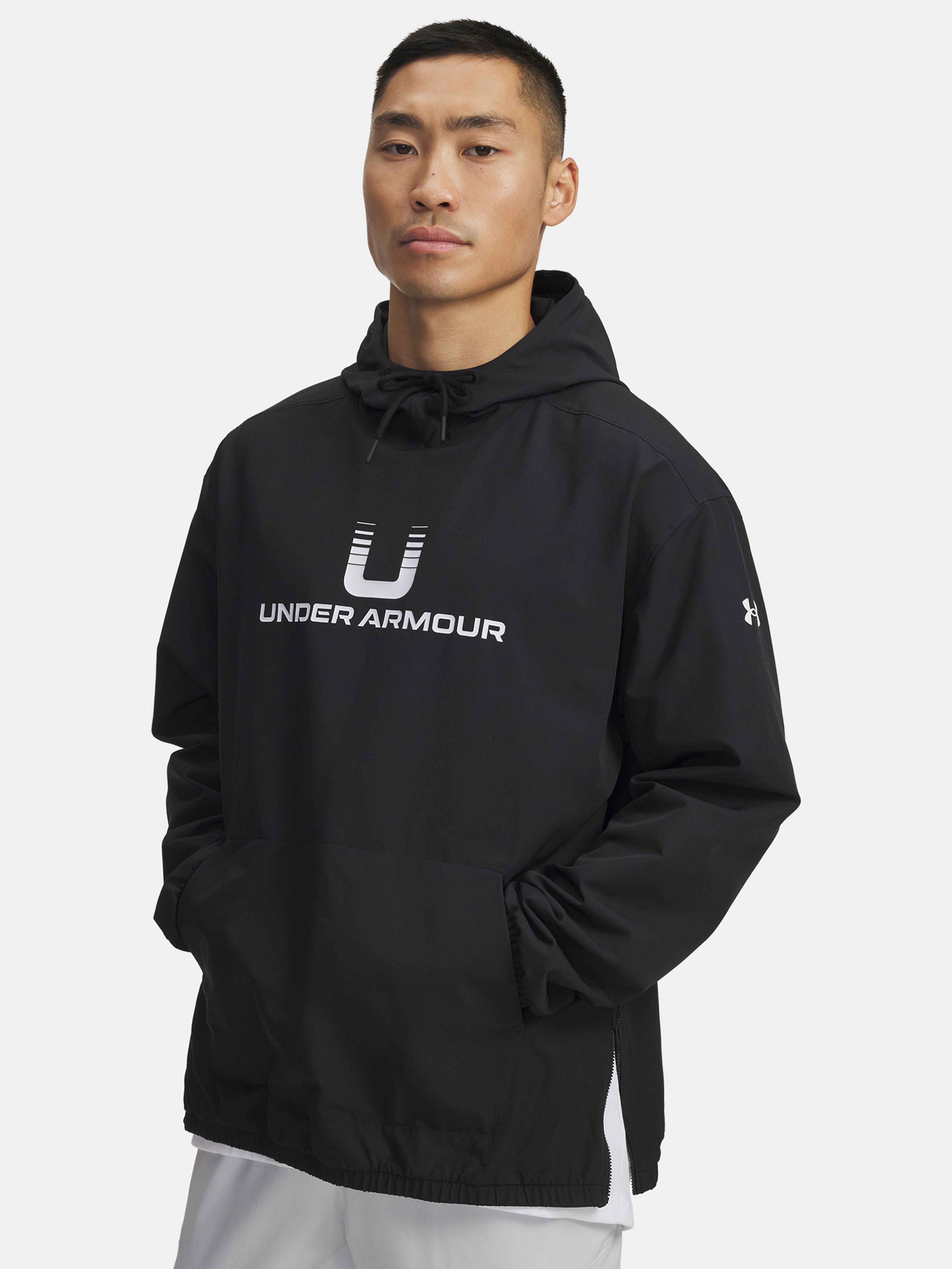 Férfi felső Under Armour UA Unstoppable Wvn Hoodie-BLK