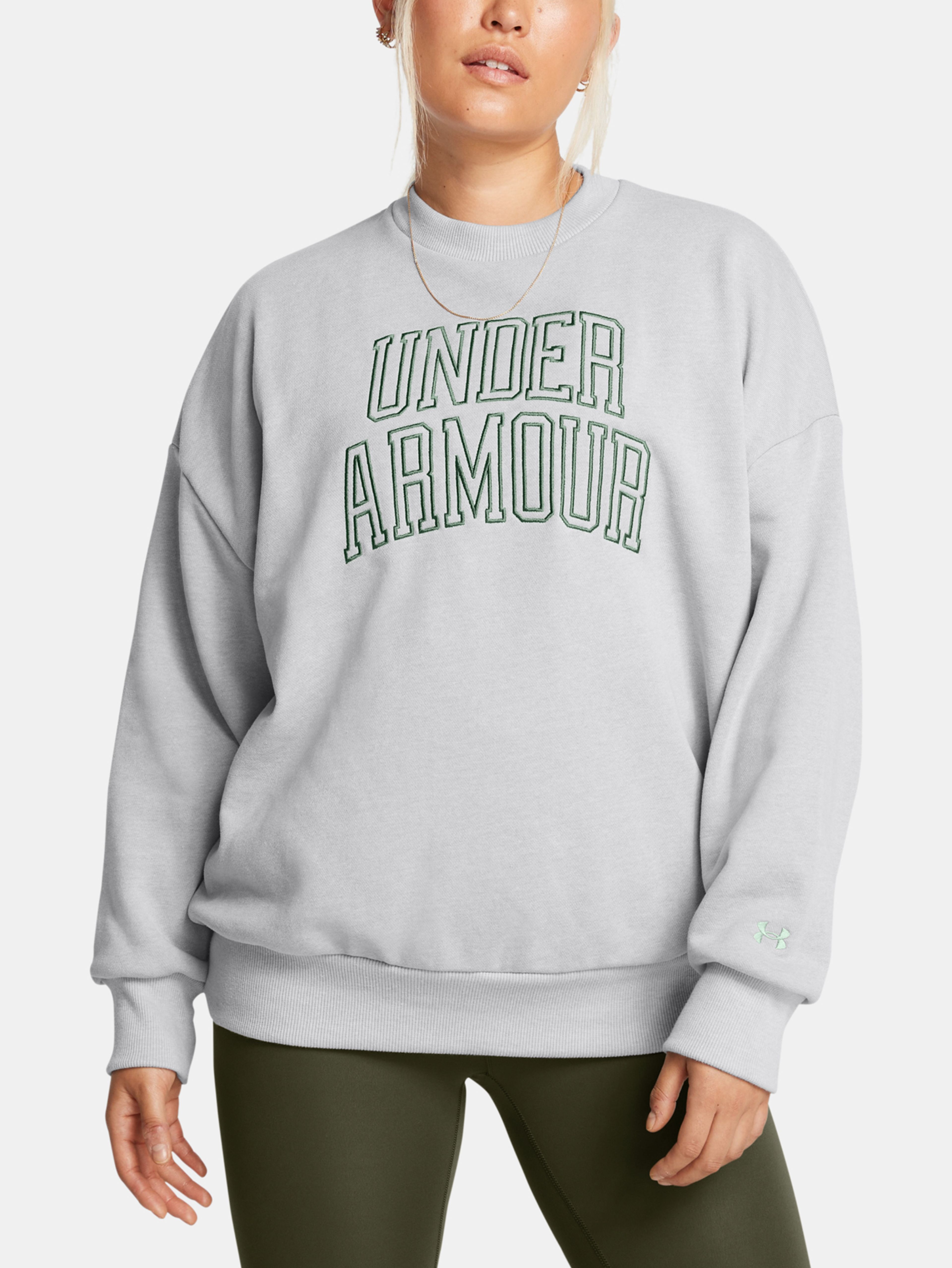 Női felső Under Armour UA Icon HWT Terry OS Crew