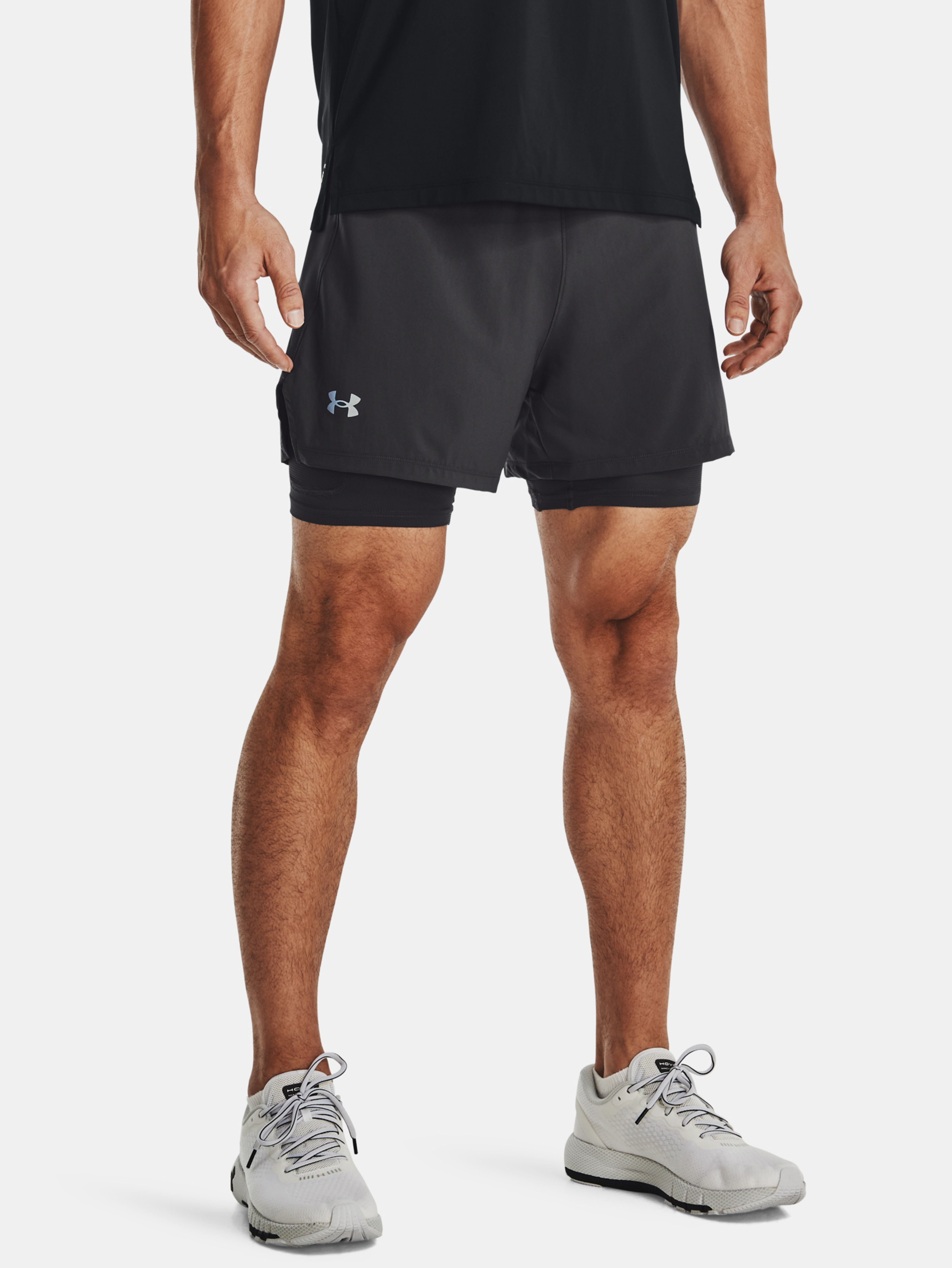 Meeste lühikesed püksid Under Armour UA Iso-Chill Run 2N1 Short
